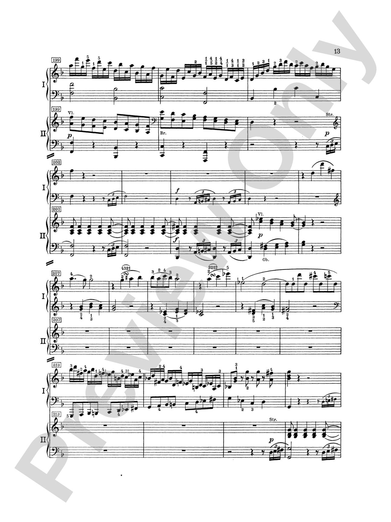 Mozart: Piano Concerto No. 20 in D Minor, K. 466: Piano Duo (2 Pianos, 4 Hands) Book (2 copies required)