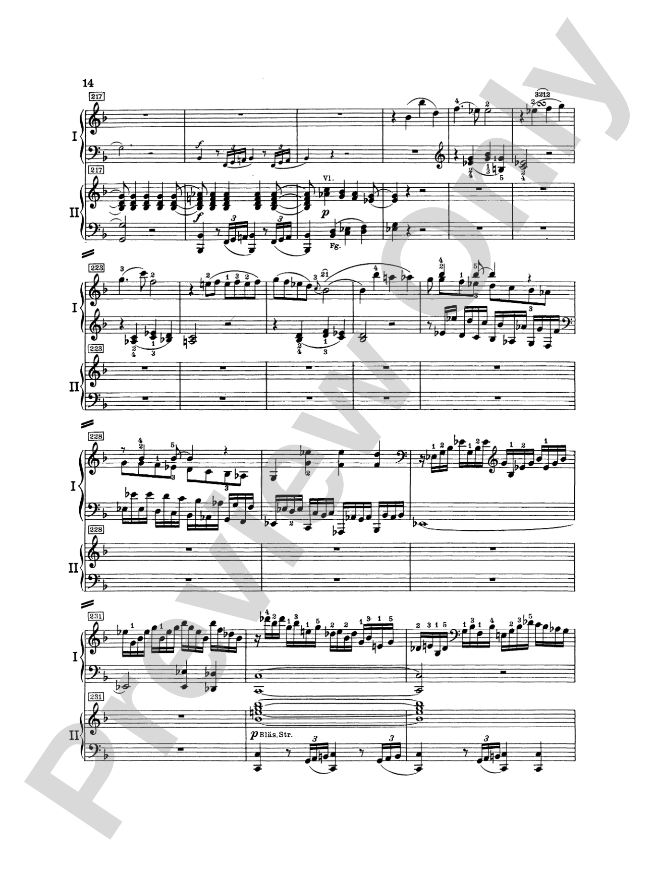Mozart: Piano Concerto No. 20 in D Minor, K. 466: Piano Duo (2 Pianos, 4 Hands) Book (2 copies required)