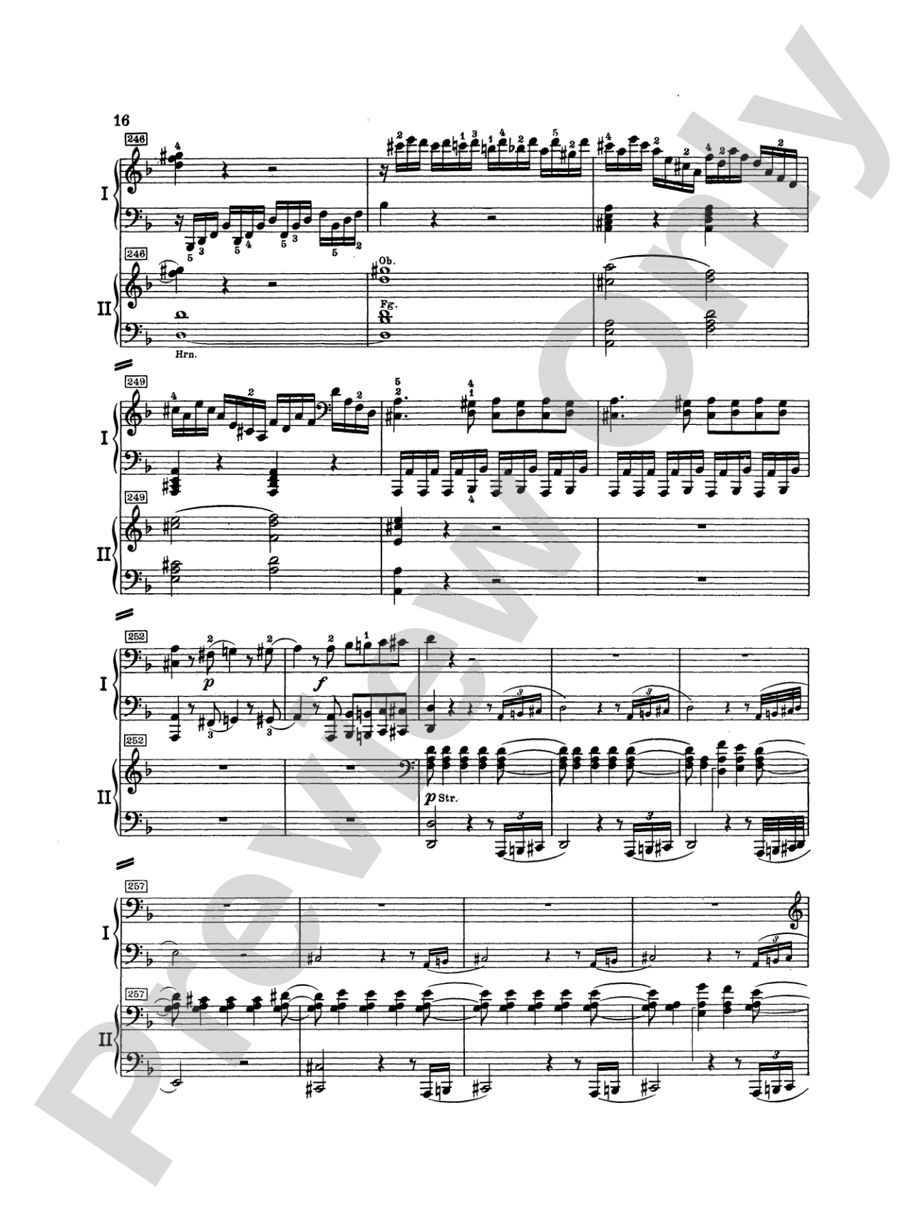Mozart: Piano Concerto No. 20 in D Minor, K. 466: Piano Duo (2 Pianos, 4 Hands) Book (2 copies required)