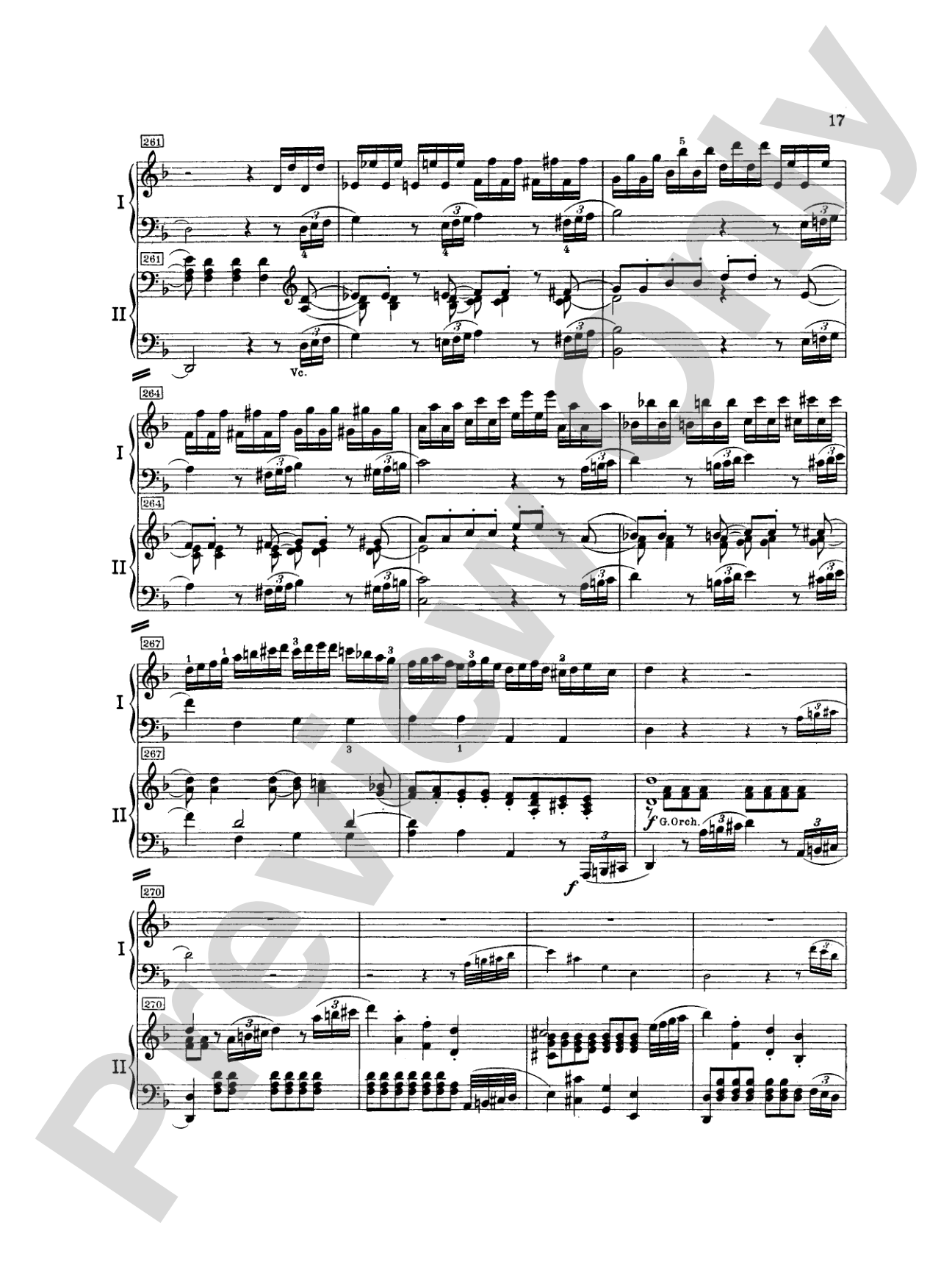 Mozart: Piano Concerto No. 20 in D Minor, K. 466: Piano Duo (2 Pianos, 4 Hands) Book (2 copies required)