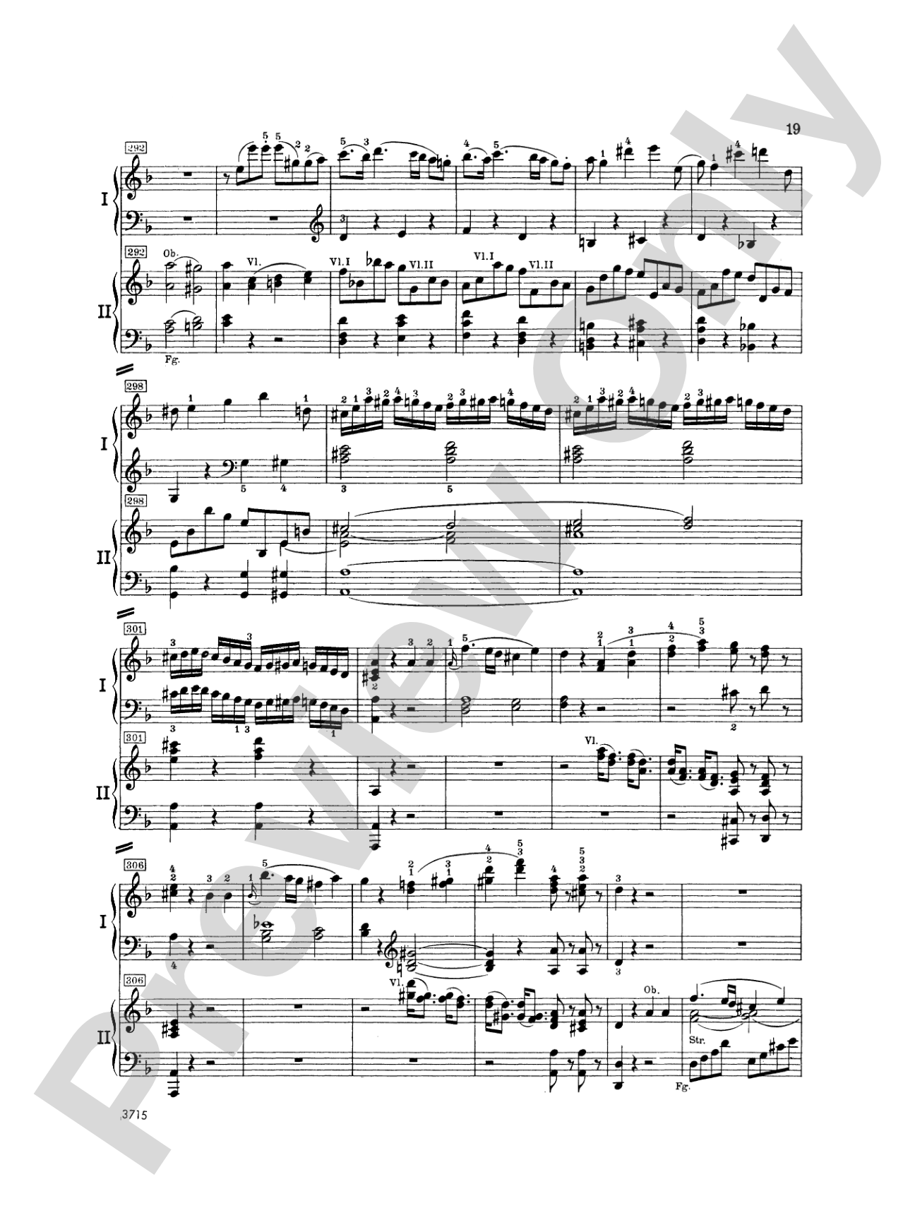 Mozart: Piano Concerto No. 20 in D Minor, K. 466: Piano Duo (2 Pianos, 4 Hands) Book (2 copies required)