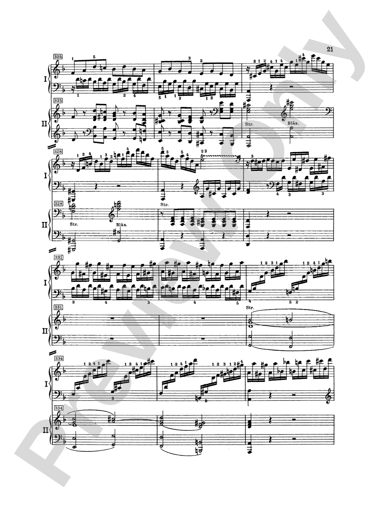 Mozart: Piano Concerto No. 20 in D Minor, K. 466: Piano Duo (2 Pianos, 4 Hands) Book (2 copies required)