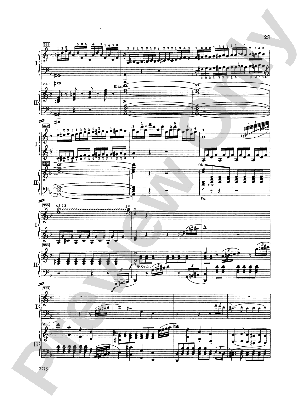 Mozart: Piano Concerto No. 20 in D Minor, K. 466: Piano Duo (2 Pianos, 4 Hands) Book (2 copies required)