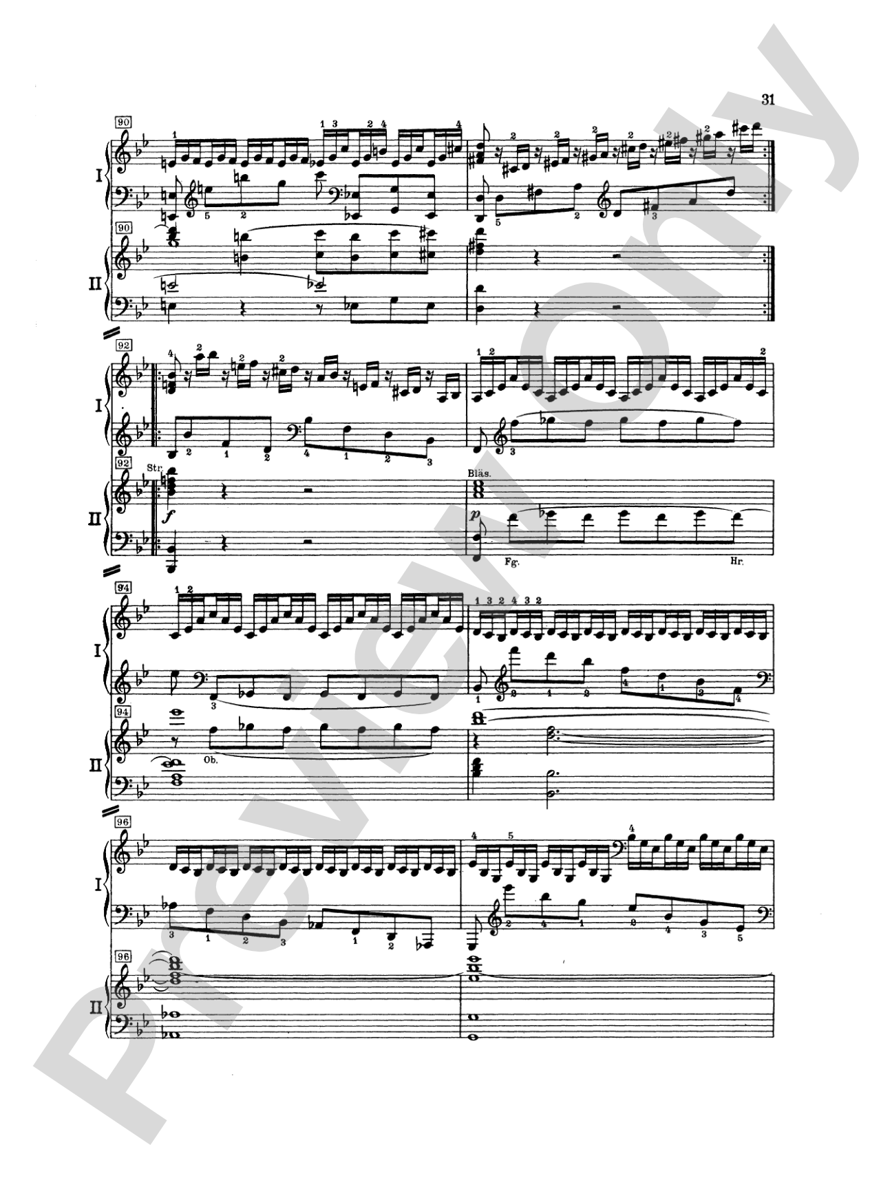 Mozart: Piano Concerto No. 20 in D Minor, K. 466: Piano Duo (2 Pianos, 4 Hands) Book (2 copies required)