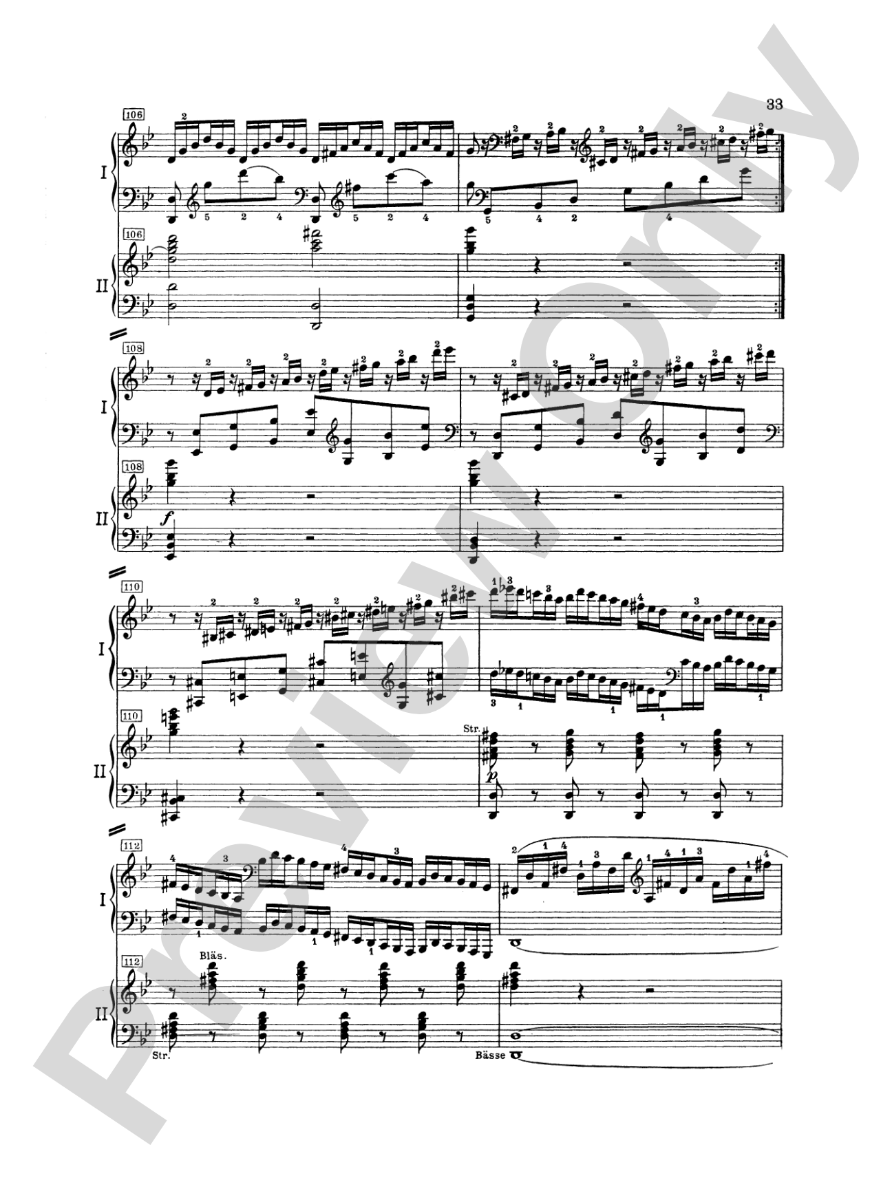Mozart: Piano Concerto No. 20 in D Minor, K. 466: Piano Duo (2 Pianos, 4 Hands) Book (2 copies required)