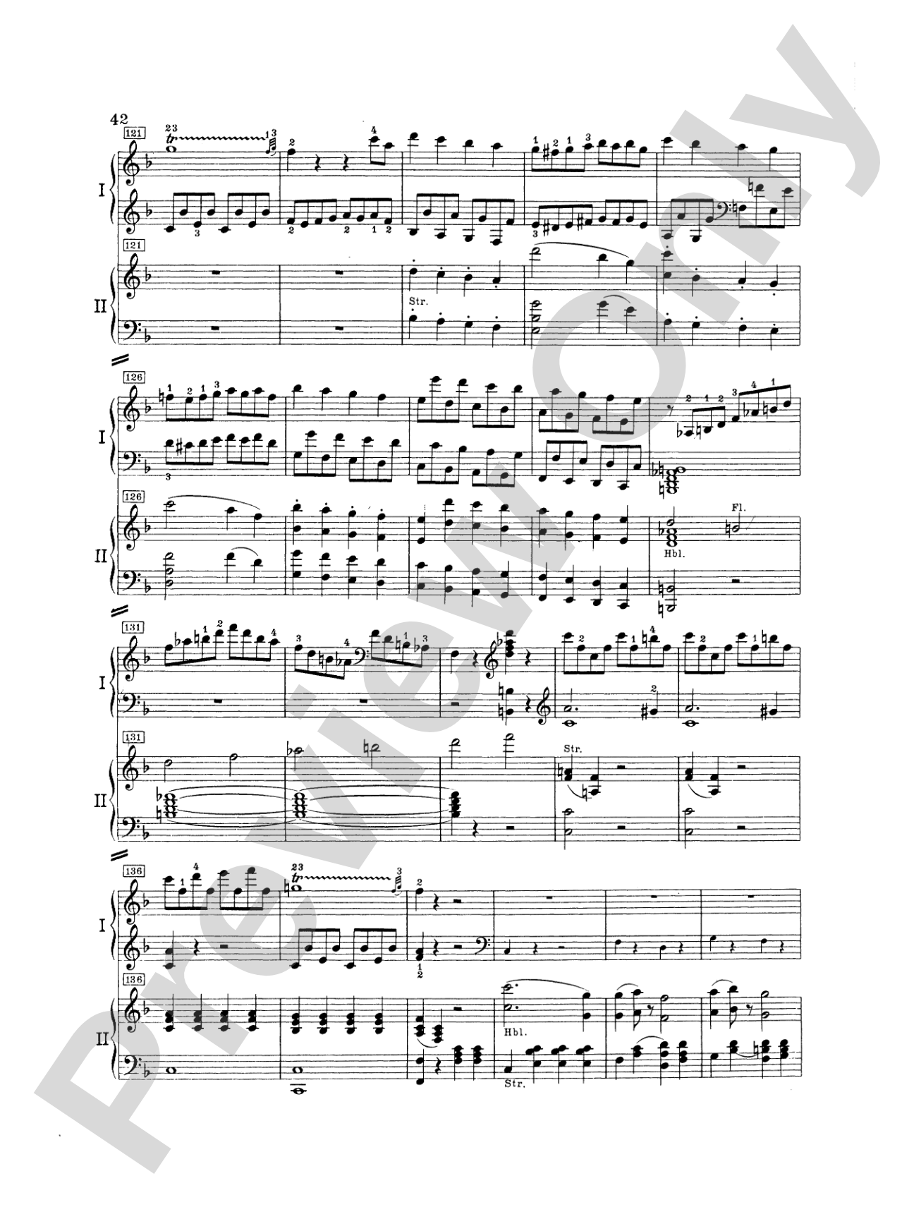Mozart: Piano Concerto No. 20 in D Minor, K. 466: Piano Duo (2 Pianos, 4 Hands) Book (2 copies required)