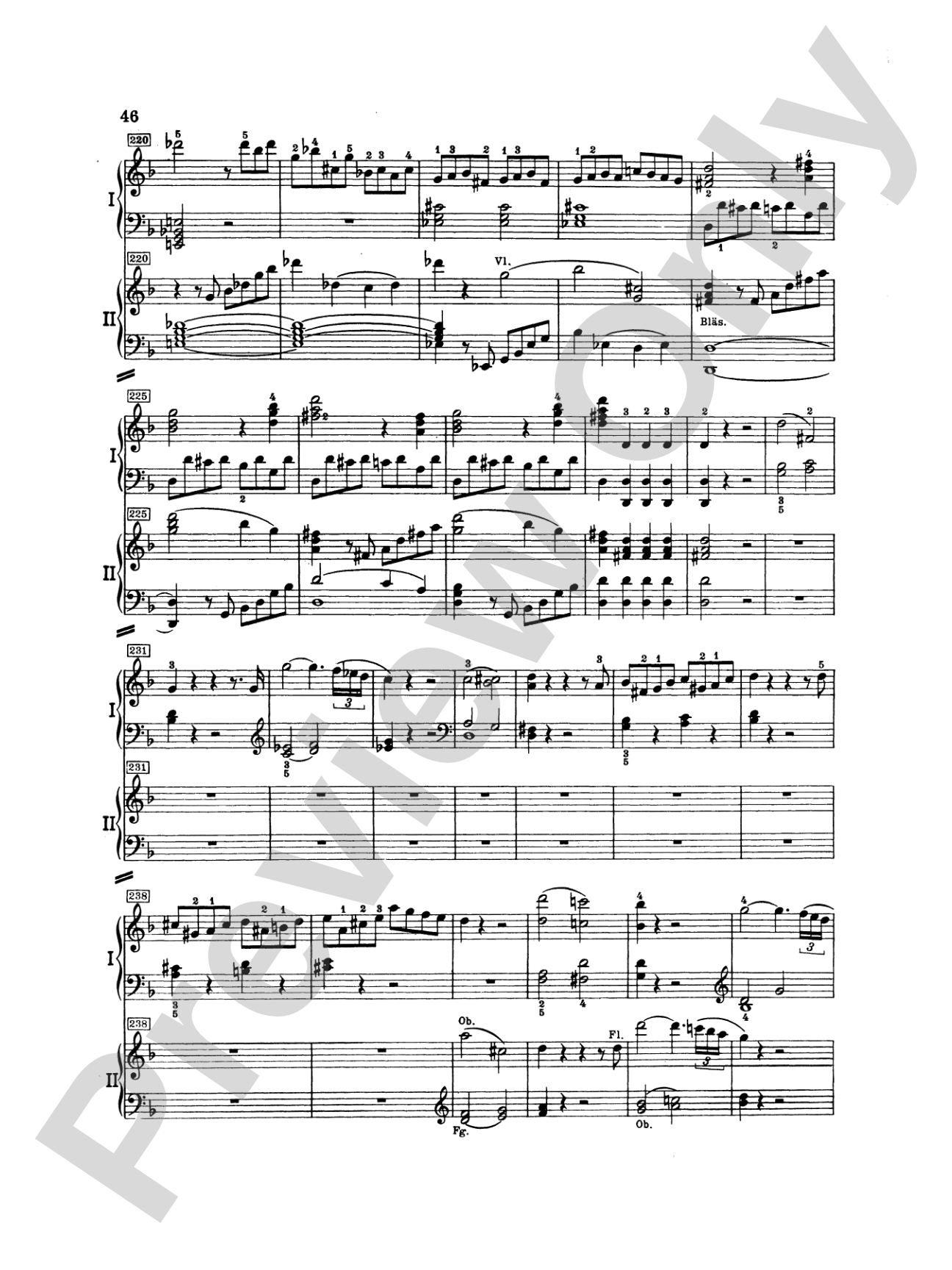Mozart: Piano Concerto No. 20 in D Minor, K. 466: Piano Duo (2 Pianos, 4 Hands) Book (2 copies required)