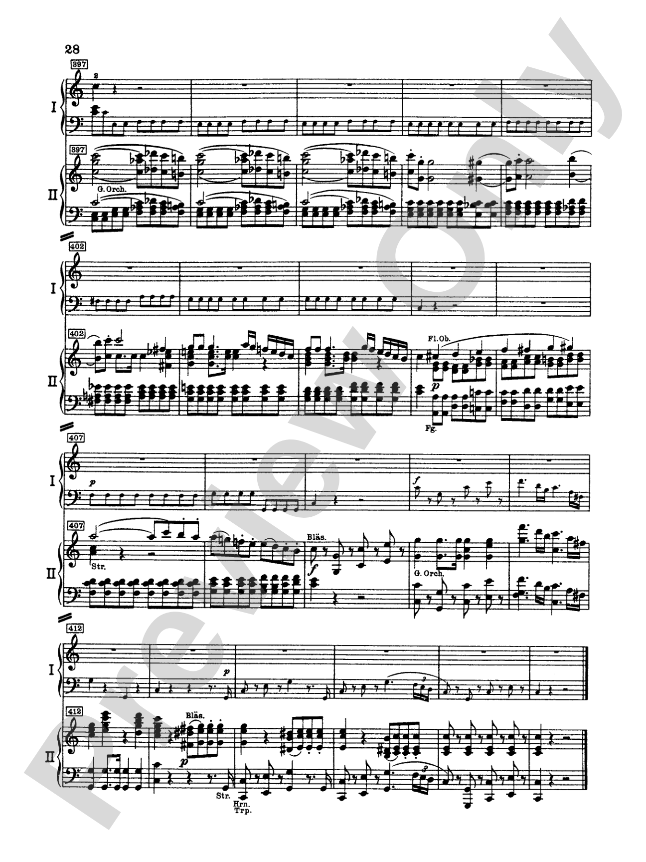 Mozart: Piano Concerto No. 21 in C Major, K. 467: Piano Duo (2 Pianos, 4 Hands) Book (2 copies required)