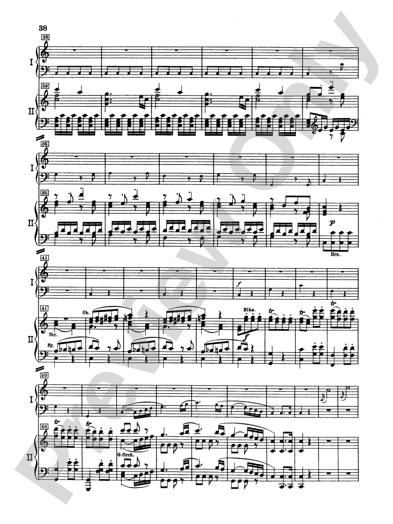 Mozart: Piano Concerto No. 21 in C Major, K. 467: Piano Duo (2 Pianos, 4 Hands) Book (2 copies required)
