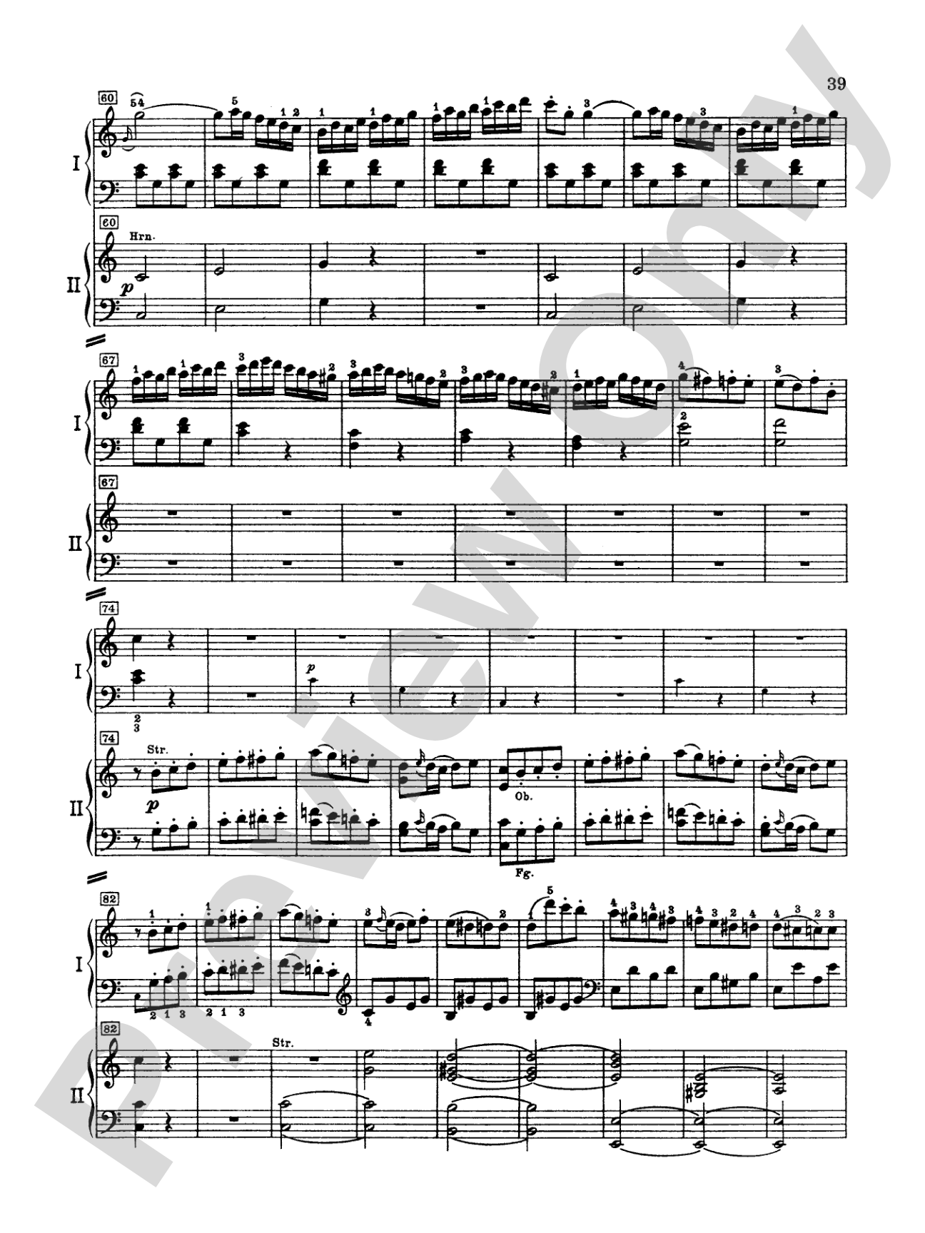 Mozart: Piano Concerto No. 21 in C Major, K. 467: Piano Duo (2 Pianos, 4 Hands) Book (2 copies required)