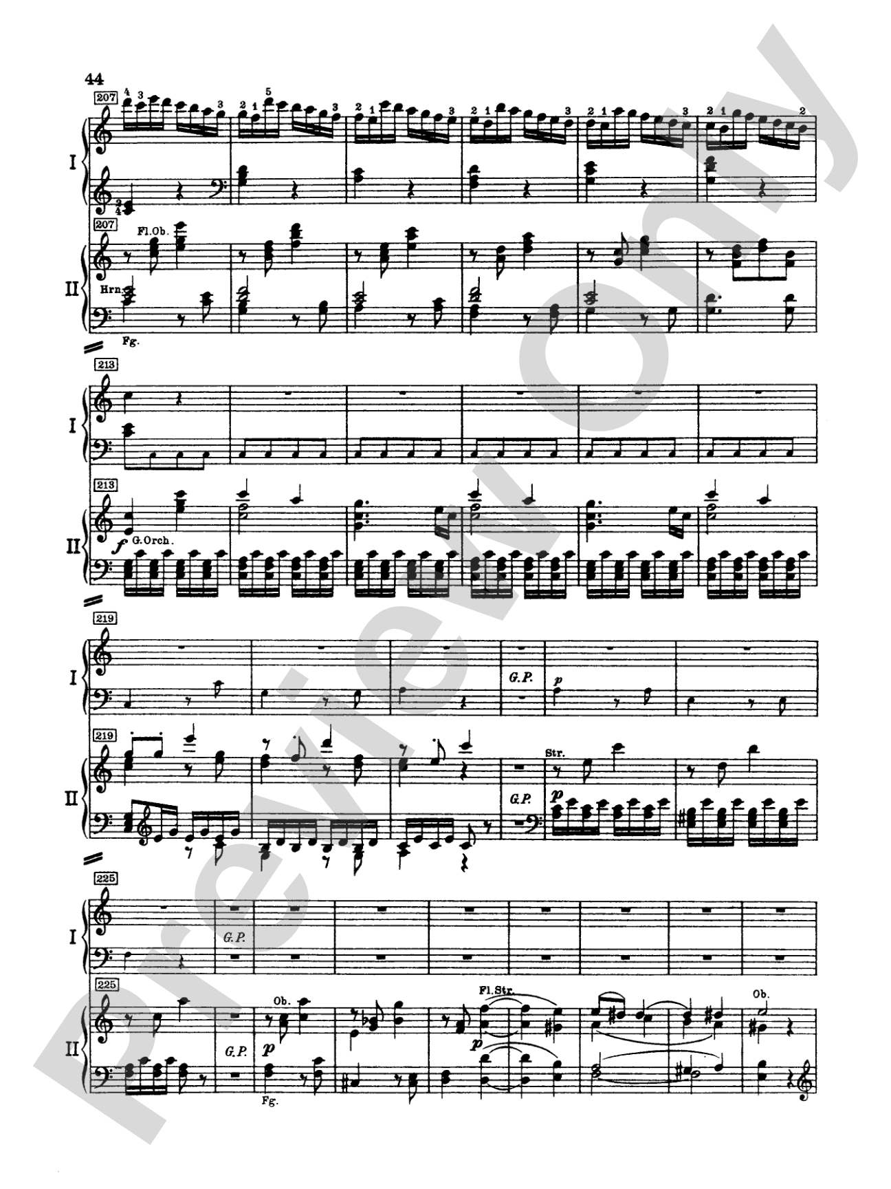 Mozart: Piano Concerto No. 21 in C Major, K. 467: Piano Duo (2 Pianos, 4 Hands) Book (2 copies required)