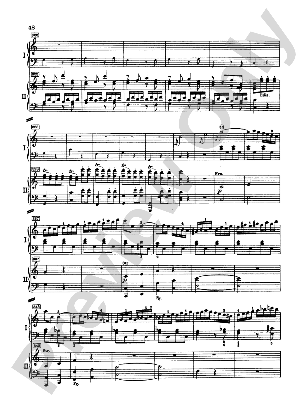 Mozart: Piano Concerto No. 21 in C Major, K. 467: Piano Duo (2 Pianos, 4 Hands) Book (2 copies required)