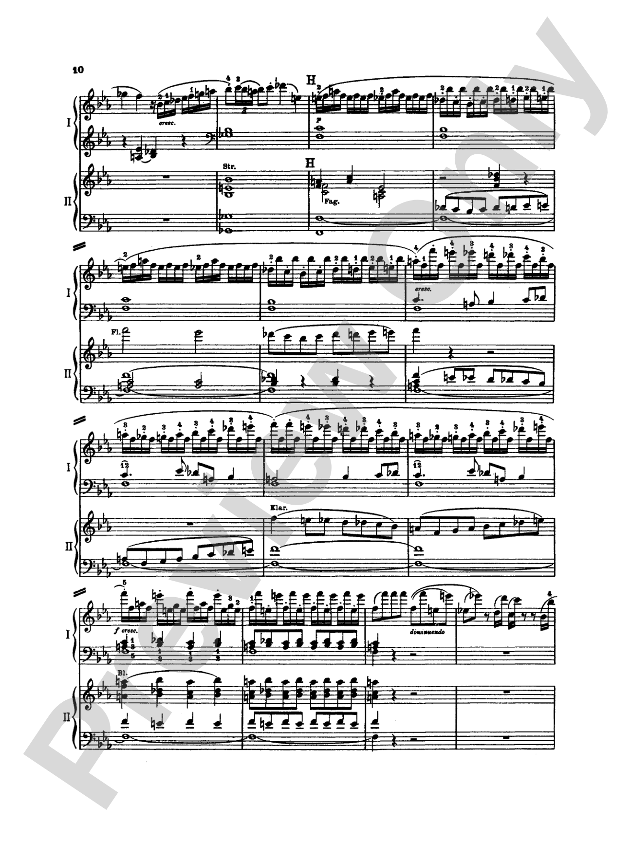 Mozart: Piano Concerto No. 22 in E flat Major, K. 482: Piano Duo (2 Pianos, 4 Hands) Book (2 copies required)