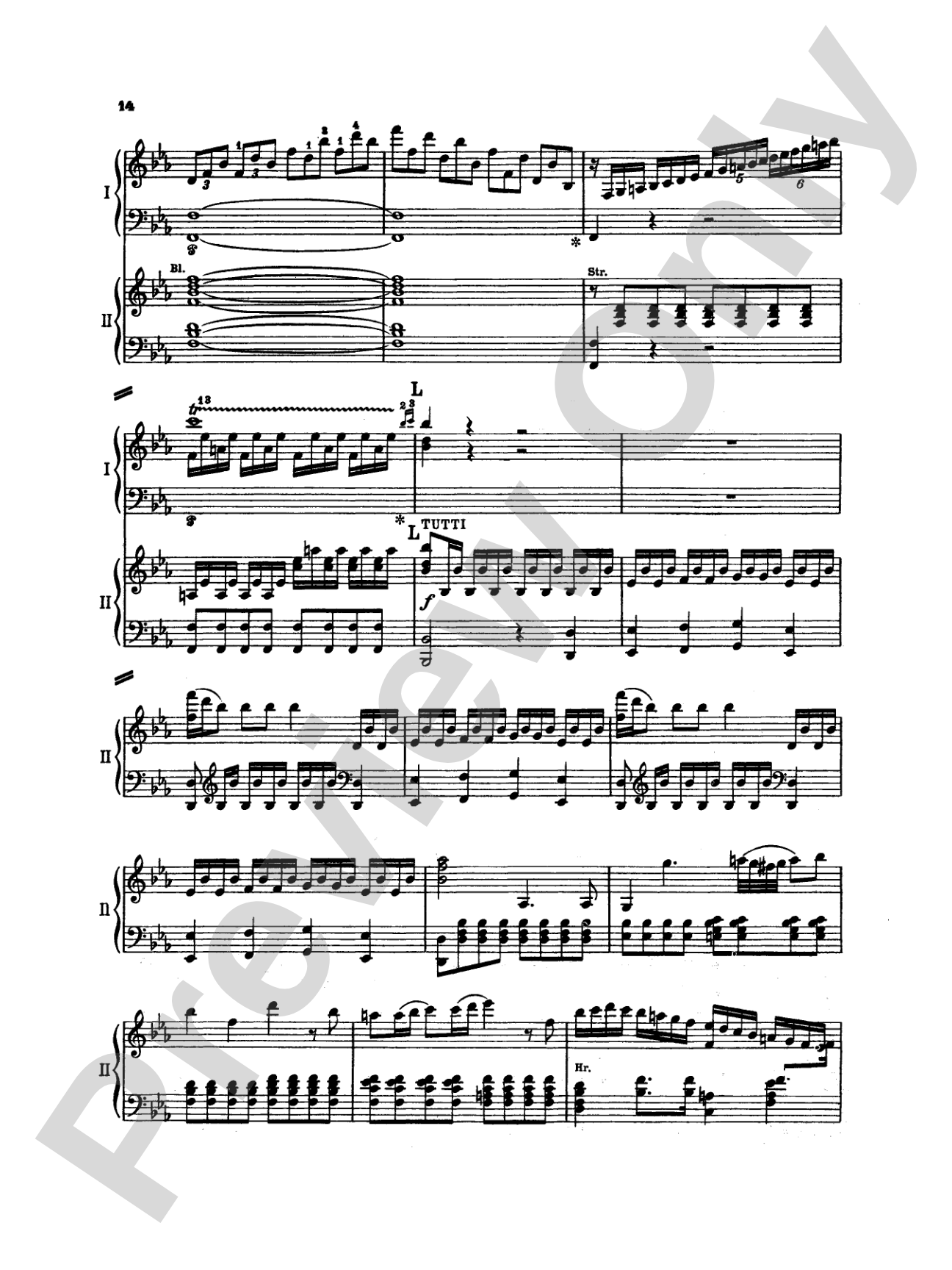 Mozart: Piano Concerto No. 22 in E flat Major, K. 482: Piano Duo (2 Pianos, 4 Hands) Book (2 copies required)