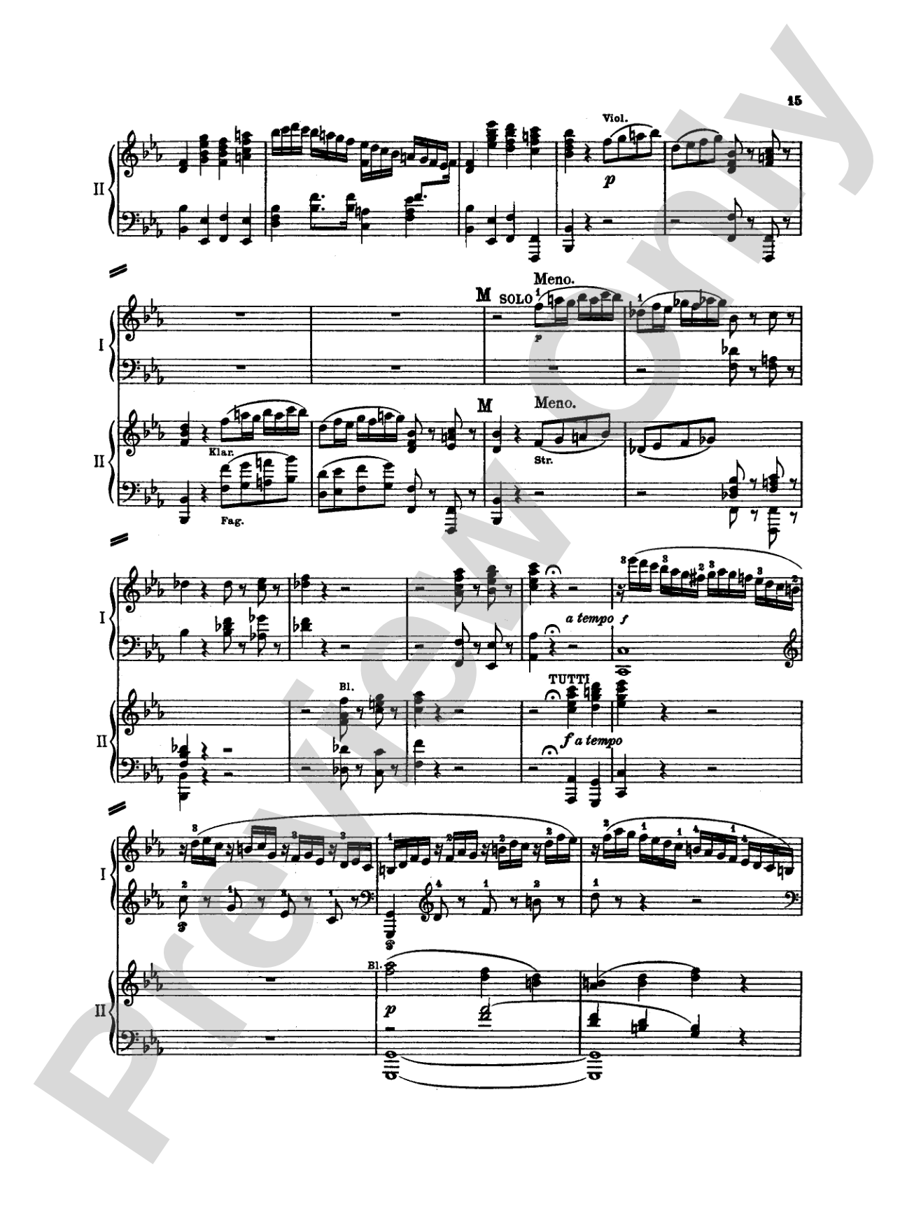 Mozart: Piano Concerto No. 22 in E flat Major, K. 482: Piano Duo (2 Pianos, 4 Hands) Book (2 copies required)