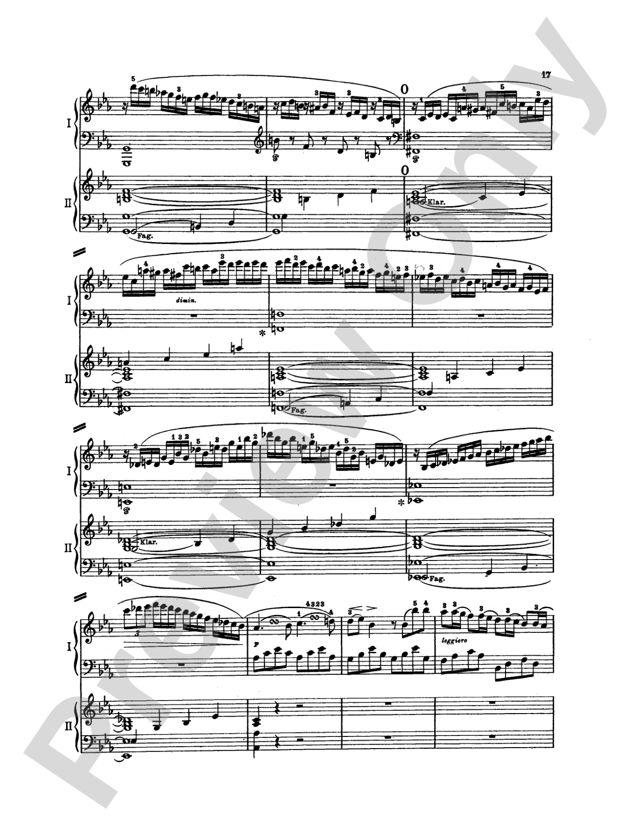 Mozart: Piano Concerto No. 22 in E flat Major, K. 482: Piano Duo (2 Pianos, 4 Hands) Book (2 copies required)