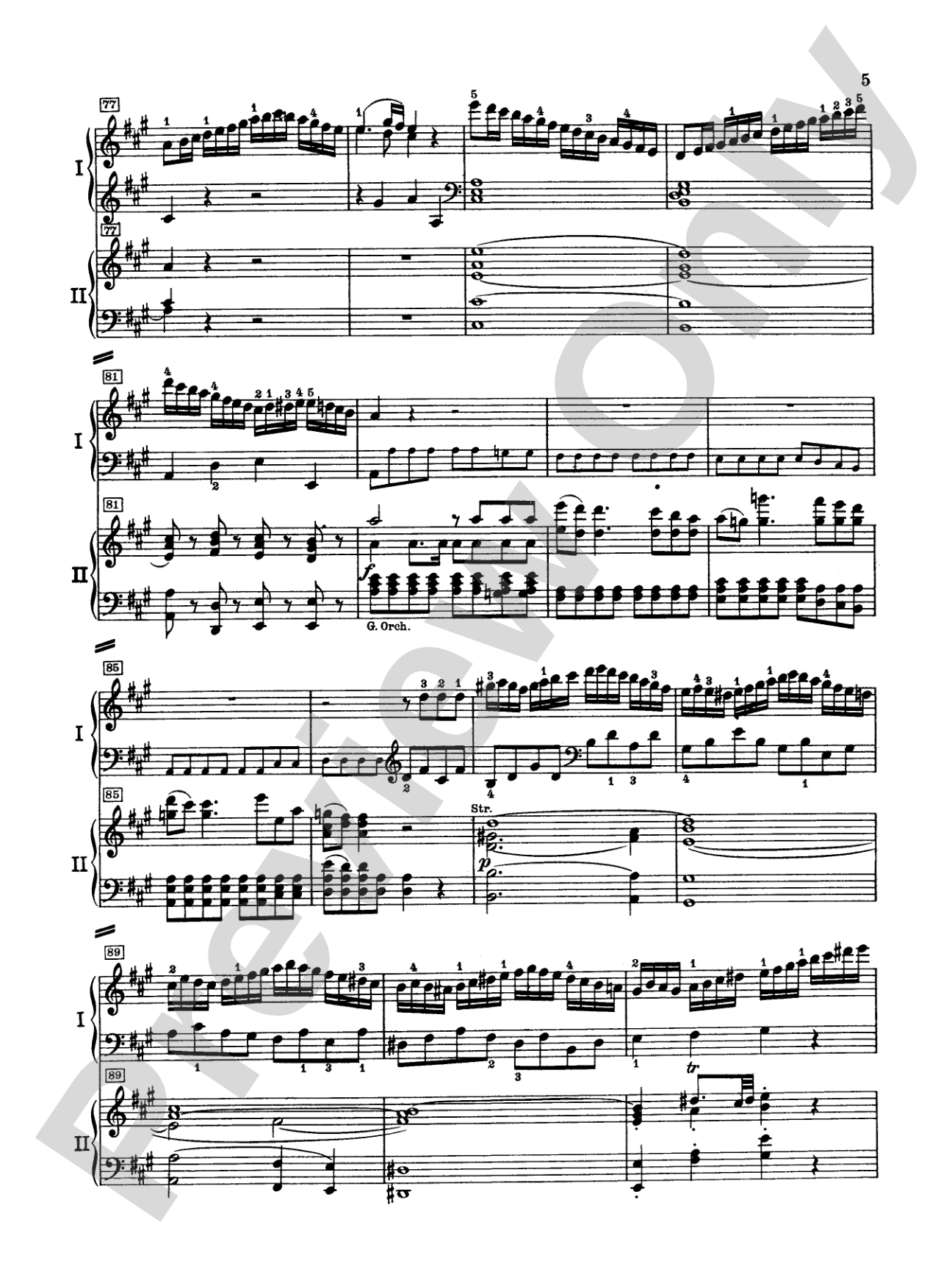 Mozart: Piano Concerto No. 23 in A Major, K. 488: Piano Duo (2 Pianos, 4 Hands) Book (2 copies required)
