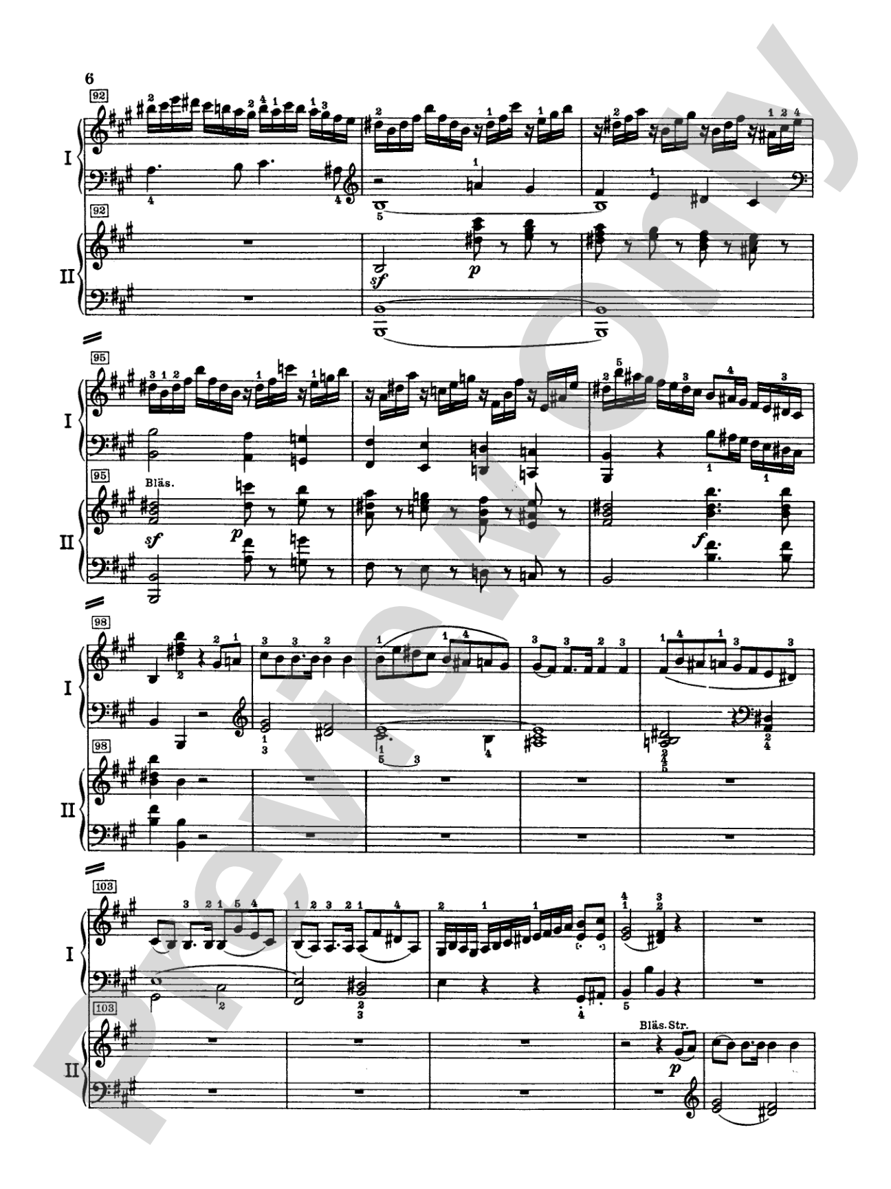 Mozart: Piano Concerto No. 23 in A Major, K. 488: Piano Duo (2 Pianos, 4 Hands) Book (2 copies required)