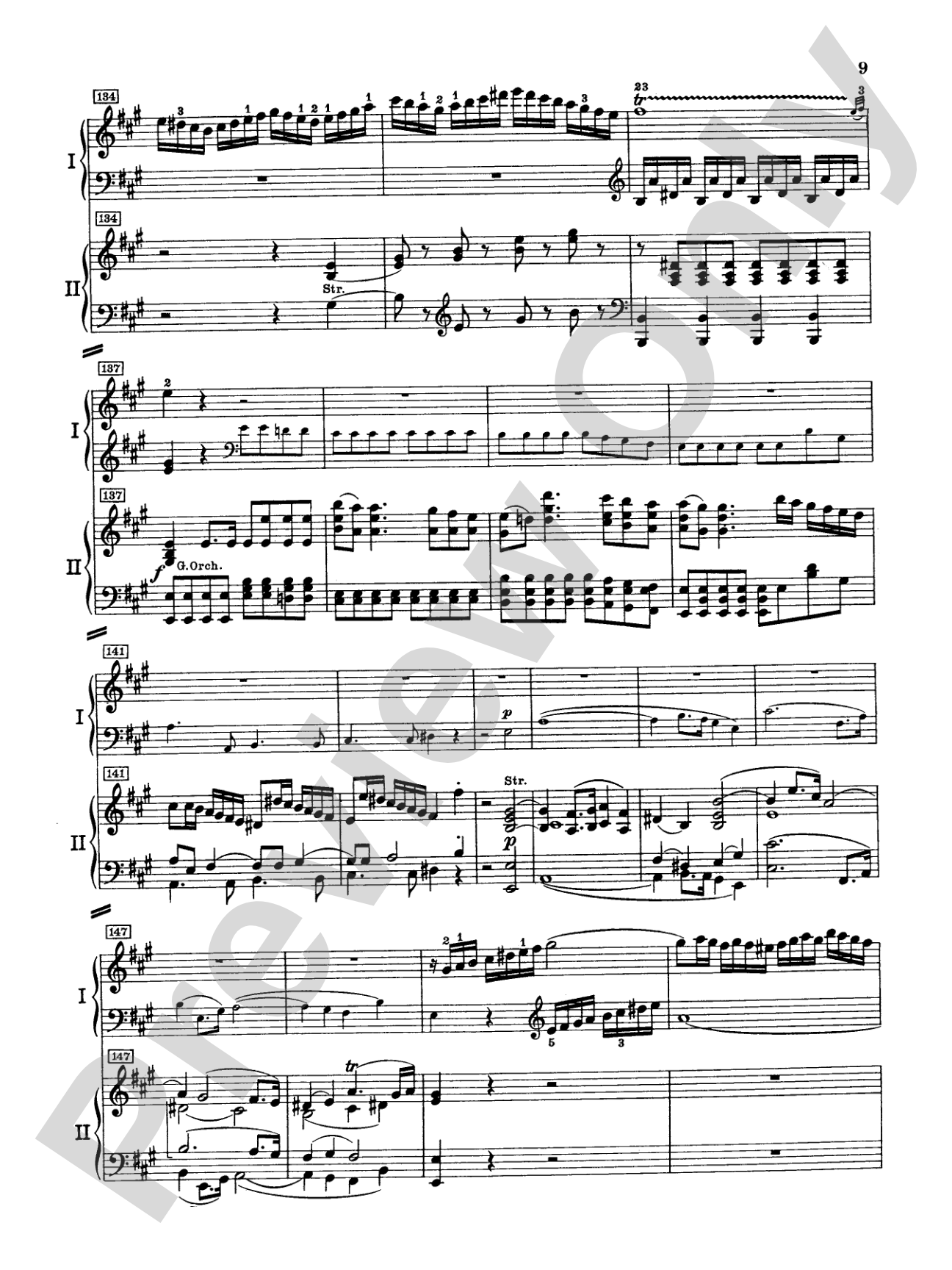 Mozart: Piano Concerto No. 23 in A Major, K. 488: Piano Duo (2 Pianos, 4 Hands) Book (2 copies required)