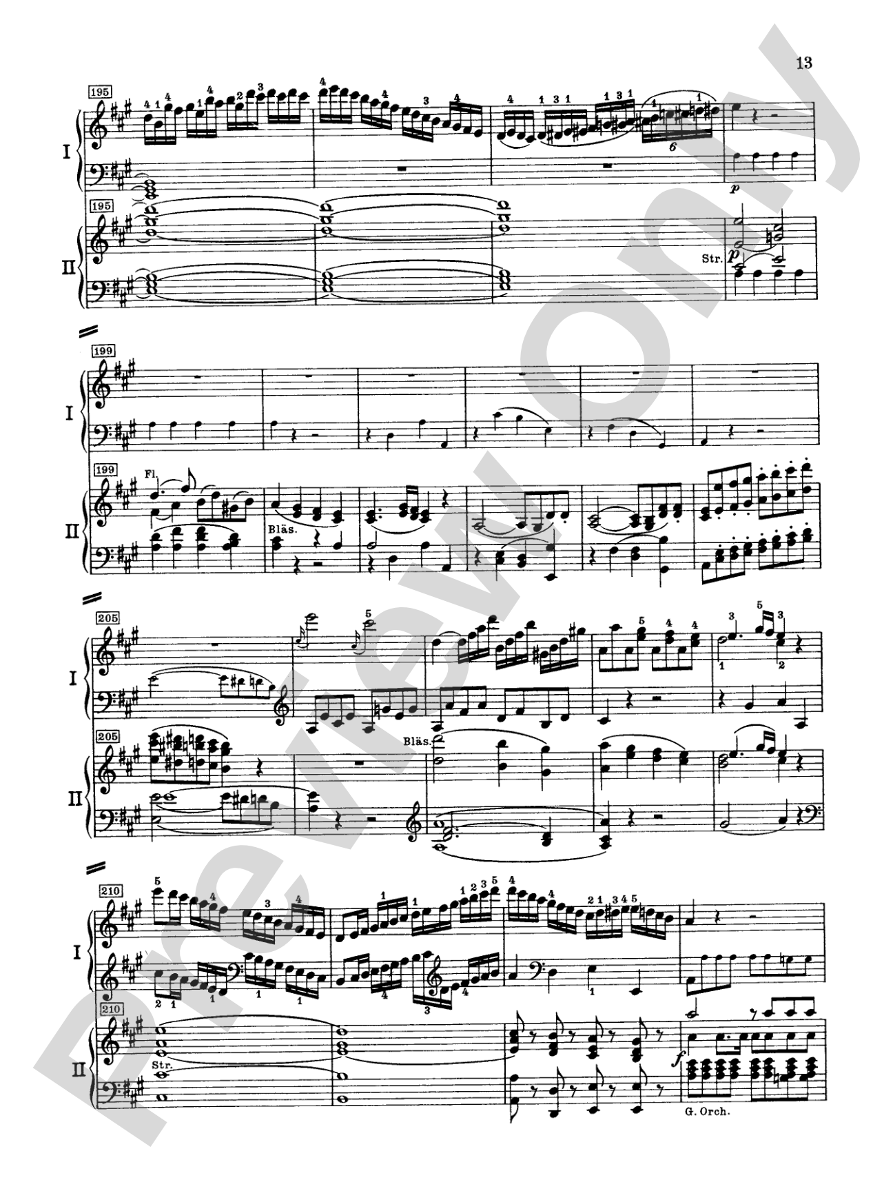 Mozart: Piano Concerto No. 23 in A Major, K. 488: Piano Duo (2 Pianos, 4 Hands) Book (2 copies required)