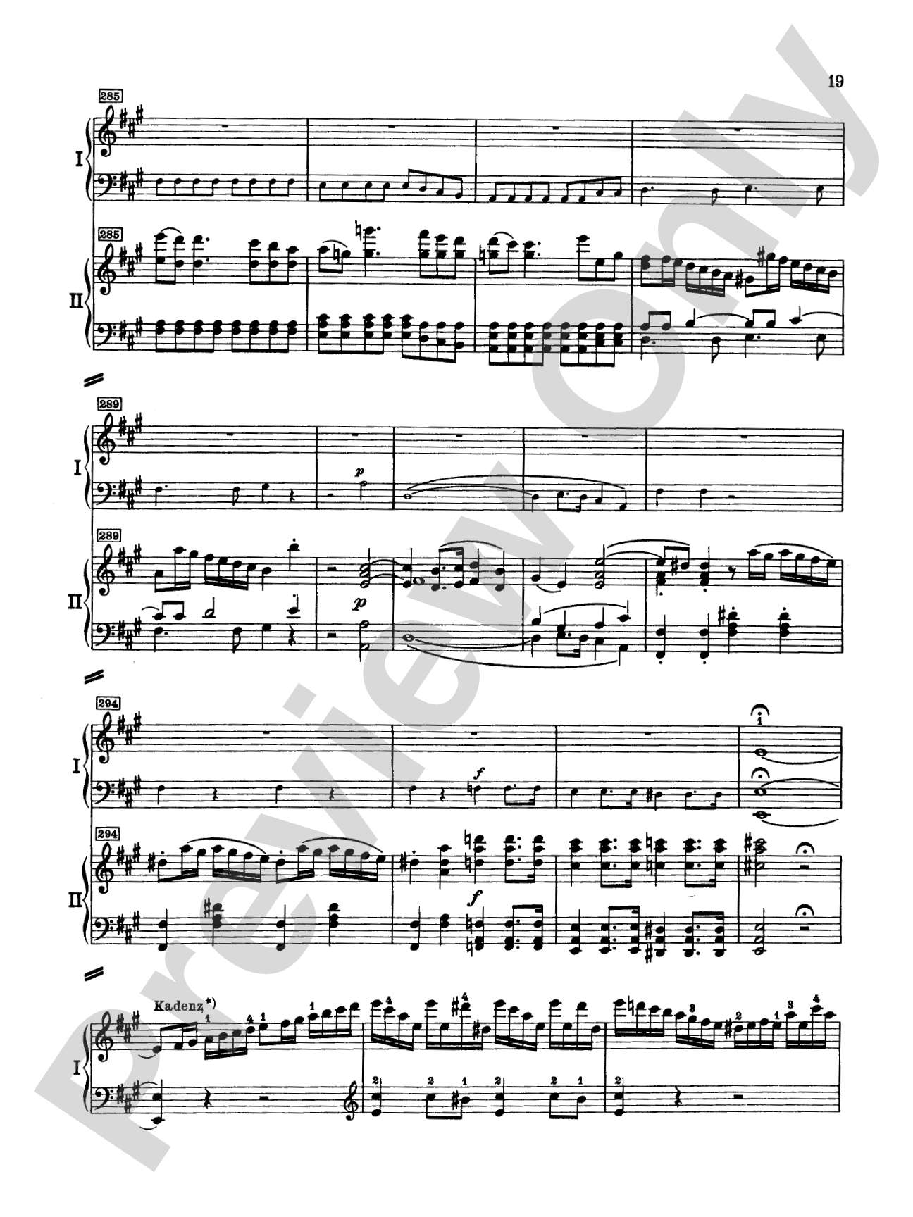 Mozart: Piano Concerto No. 23 in A Major, K. 488: Piano Duo (2 Pianos, 4 Hands) Book (2 copies required)