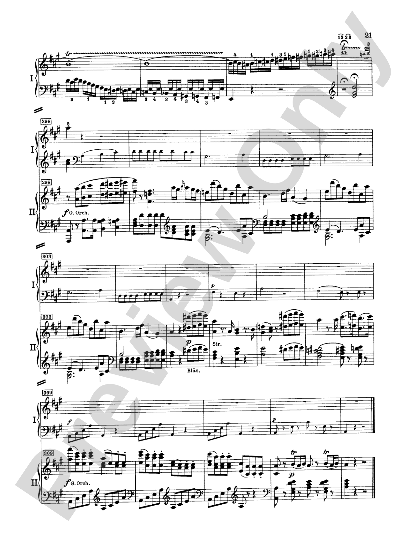 Mozart: Piano Concerto No. 23 in A Major, K. 488: Piano Duo (2 Pianos, 4 Hands) Book (2 copies required)