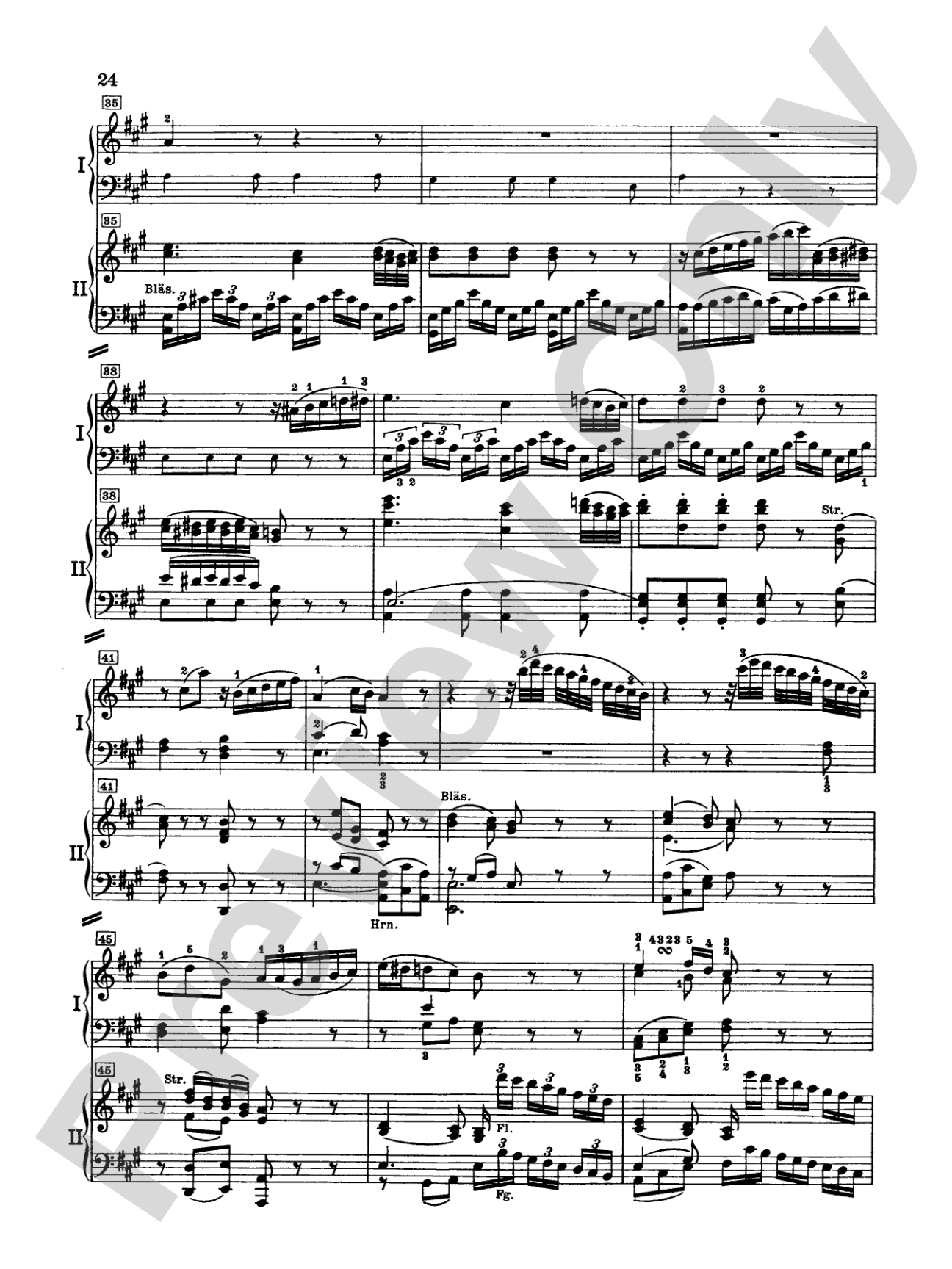 Mozart: Piano Concerto No. 23 in A Major, K. 488: Piano Duo (2 Pianos, 4 Hands) Book (2 copies required)