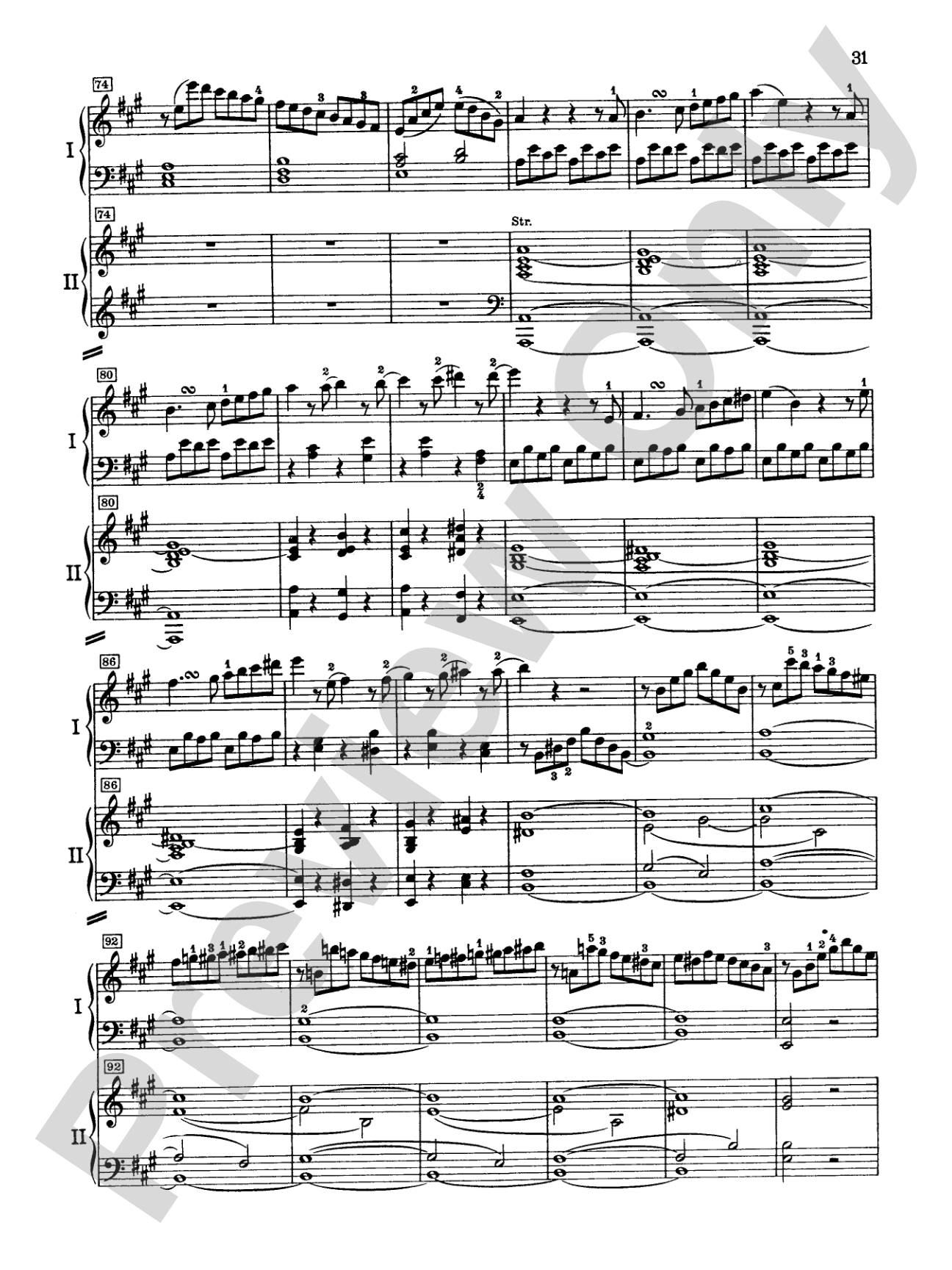 Mozart: Piano Concerto No. 23 in A Major, K. 488: Piano Duo (2 Pianos, 4 Hands) Book (2 copies required)