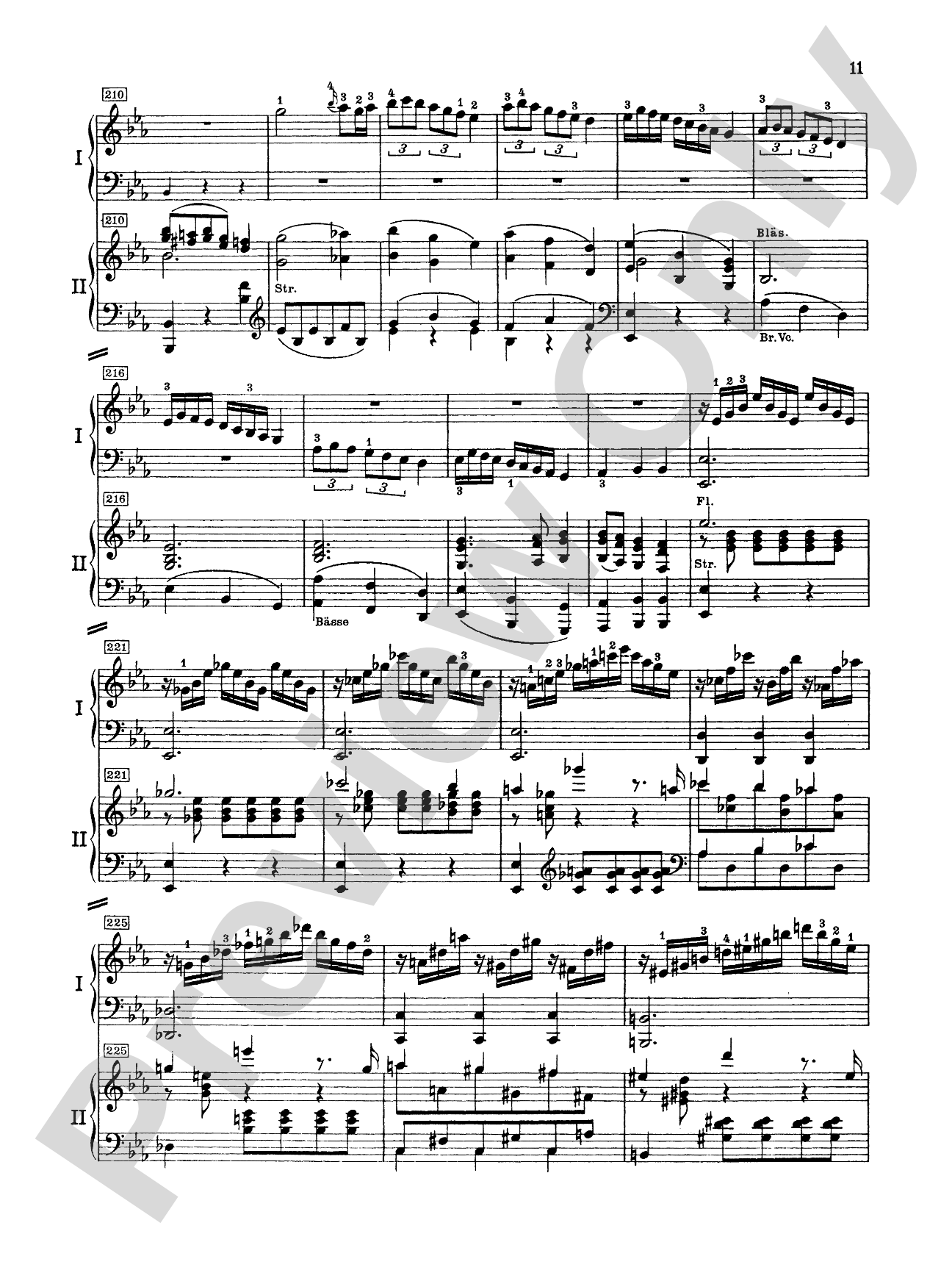 Mozart: Piano Concerto No. 24 in C Minor, K. 491: Piano Duo (2 Pianos, 4 Hands) Book (2 copies required)