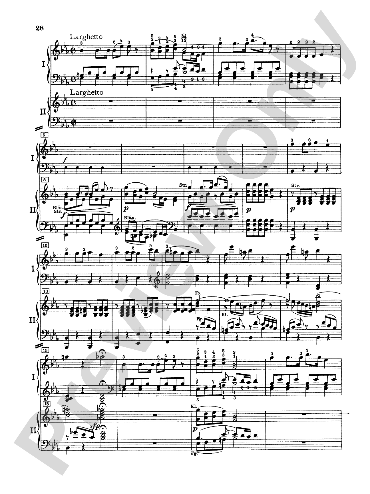 Mozart: Piano Concerto No. 24 in C Minor, K. 491: Piano Duo (2 Pianos, 4 Hands) Book (2 copies required)