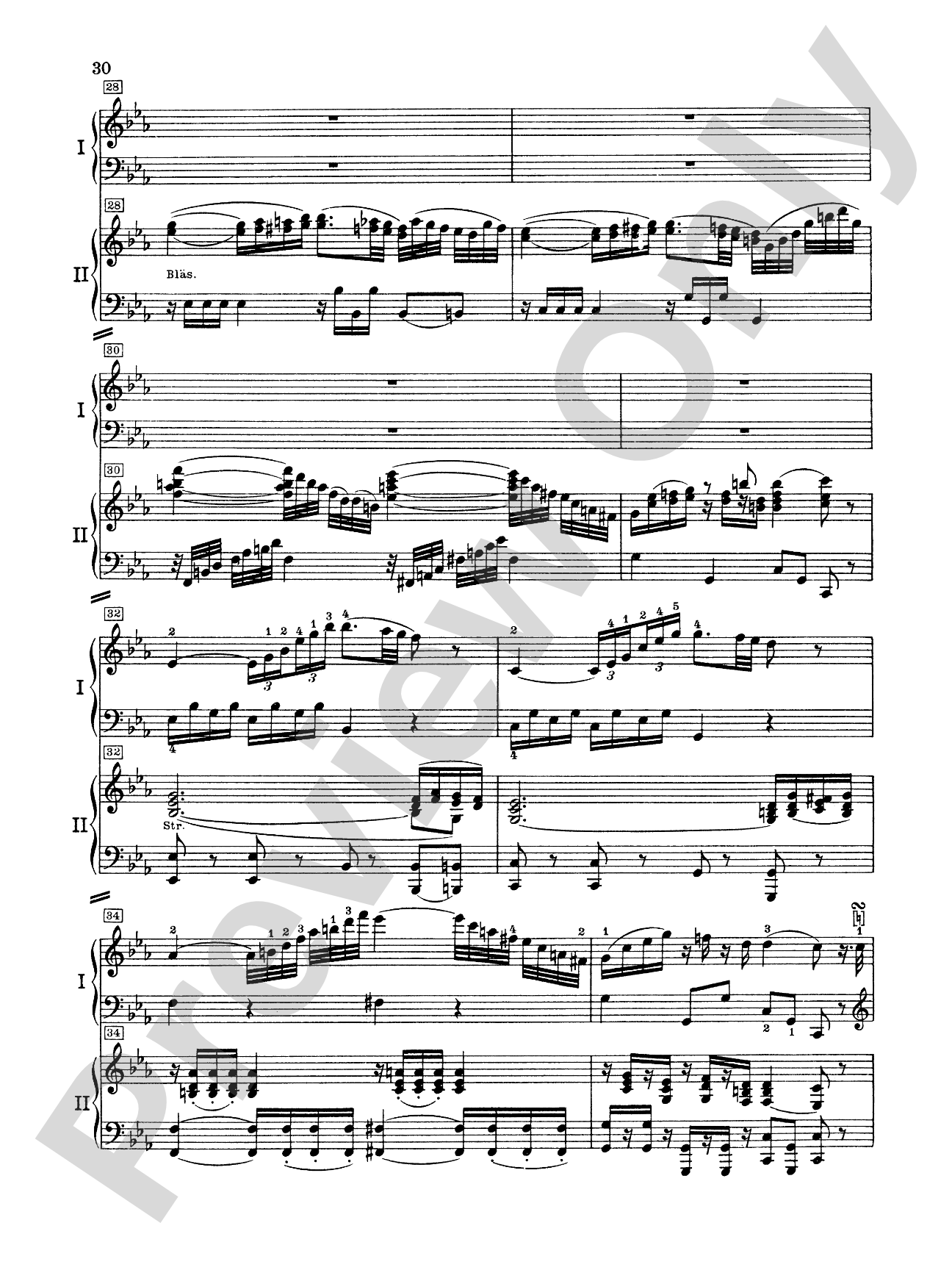 Mozart: Piano Concerto No. 24 in C Minor, K. 491: Piano Duo (2 Pianos, 4 Hands) Book (2 copies required)