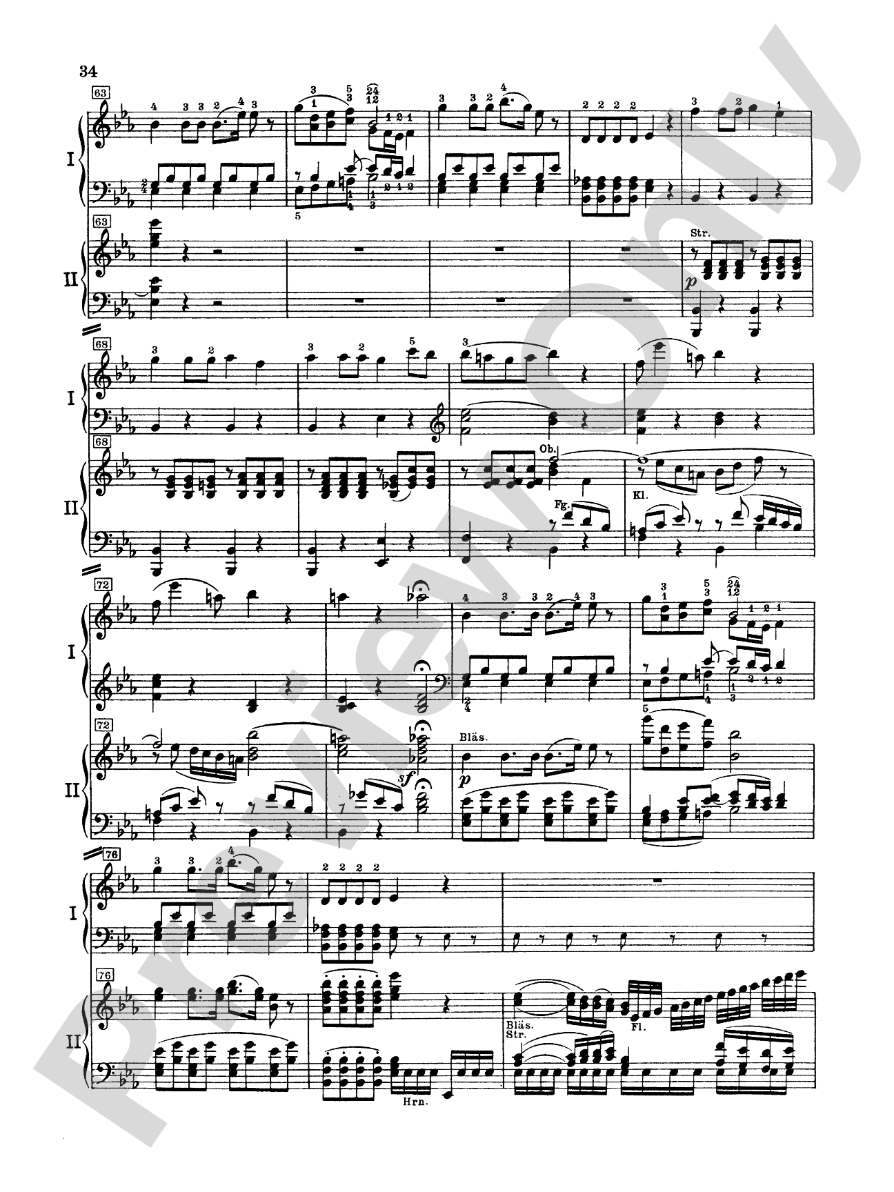 Mozart: Piano Concerto No. 24 in C Minor, K. 491: Piano Duo (2 Pianos, 4 Hands) Book (2 copies required)