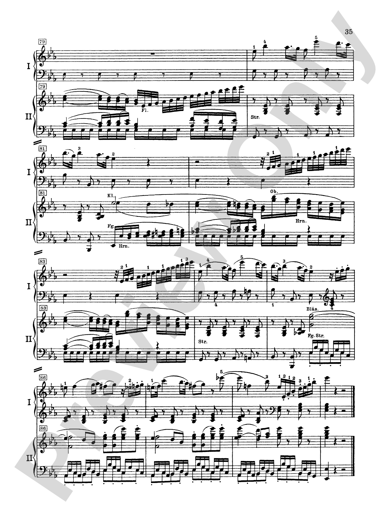 Mozart: Piano Concerto No. 24 in C Minor, K. 491: Piano Duo (2 Pianos, 4 Hands) Book (2 copies required)