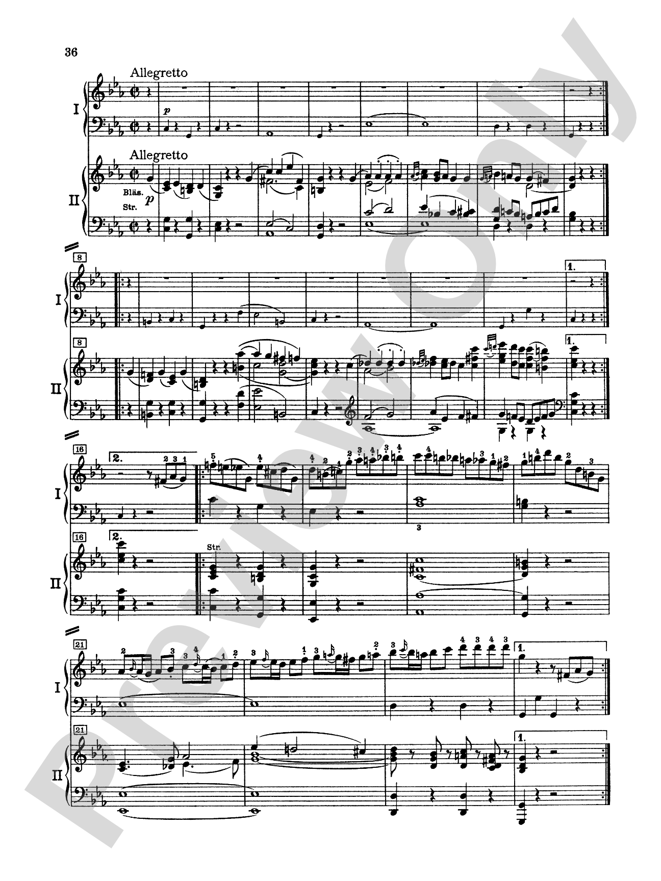 Mozart: Piano Concerto No. 24 in C Minor, K. 491: Piano Duo (2 Pianos, 4 Hands) Book (2 copies required)