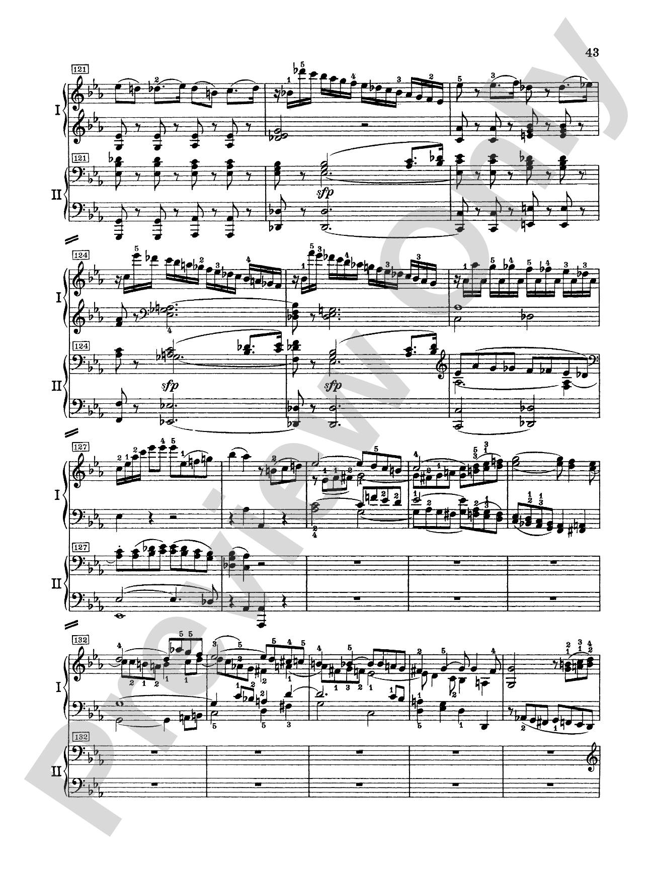 Mozart: Piano Concerto No. 24 in C Minor, K. 491: Piano Duo (2 Pianos, 4 Hands) Book (2 copies required)