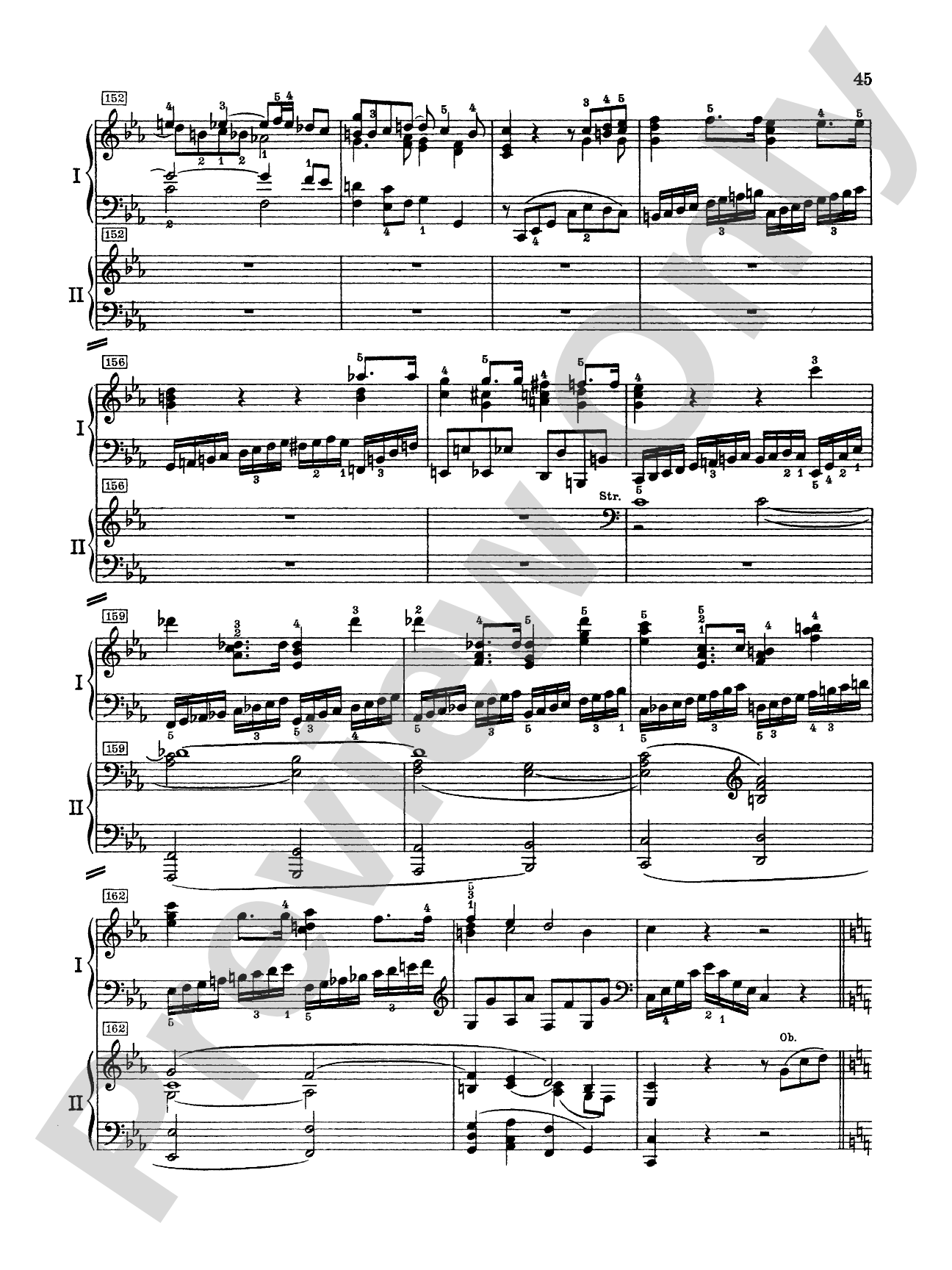 Mozart: Piano Concerto No. 24 in C Minor, K. 491: Piano Duo (2 Pianos, 4 Hands) Book (2 copies required)