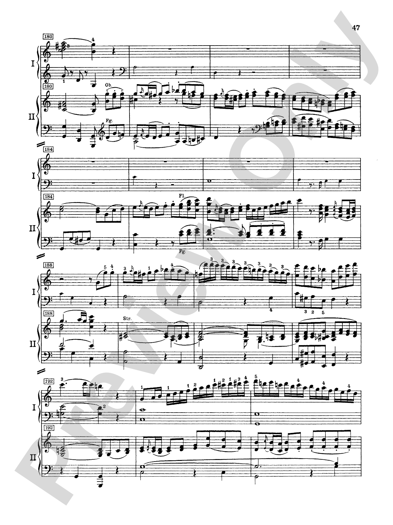Mozart: Piano Concerto No. 24 in C Minor, K. 491: Piano Duo (2 Pianos, 4 Hands) Book (2 copies required)