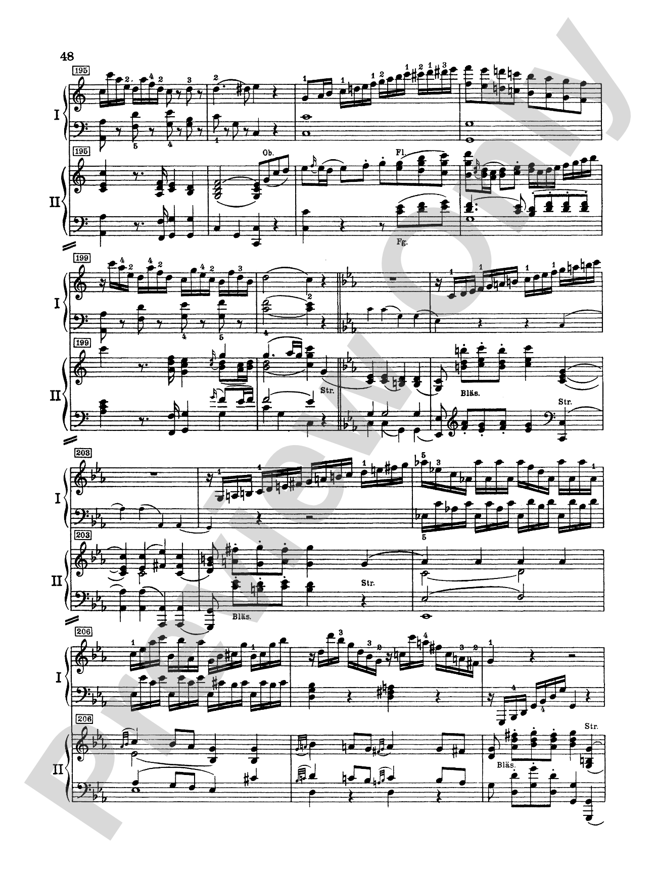Mozart: Piano Concerto No. 24 in C Minor, K. 491: Piano Duo (2 Pianos, 4 Hands) Book (2 copies required)