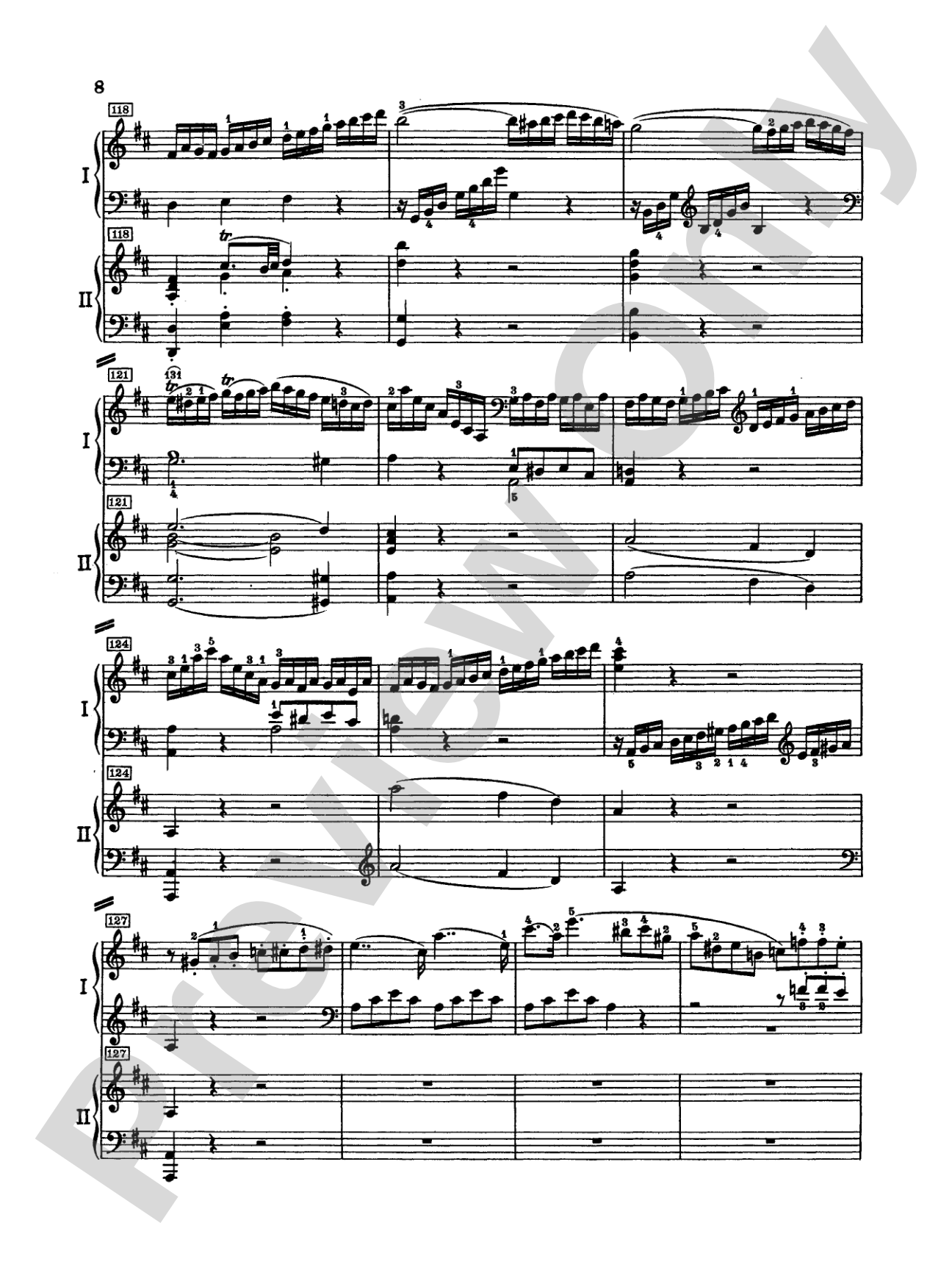 Mozart: Piano Concerto No. 26 in D Major, K. 537: Piano Duo (2 Pianos, 4 Hands) Book (2 copies required)