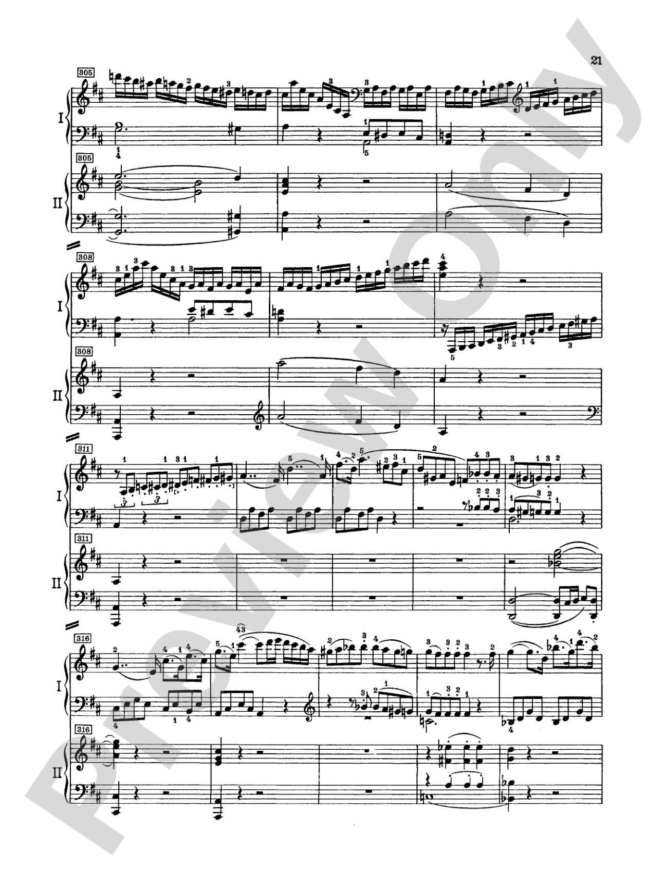 Mozart: Piano Concerto No. 26 in D Major, K. 537: Piano Duo (2 Pianos, 4 Hands) Book (2 copies required)