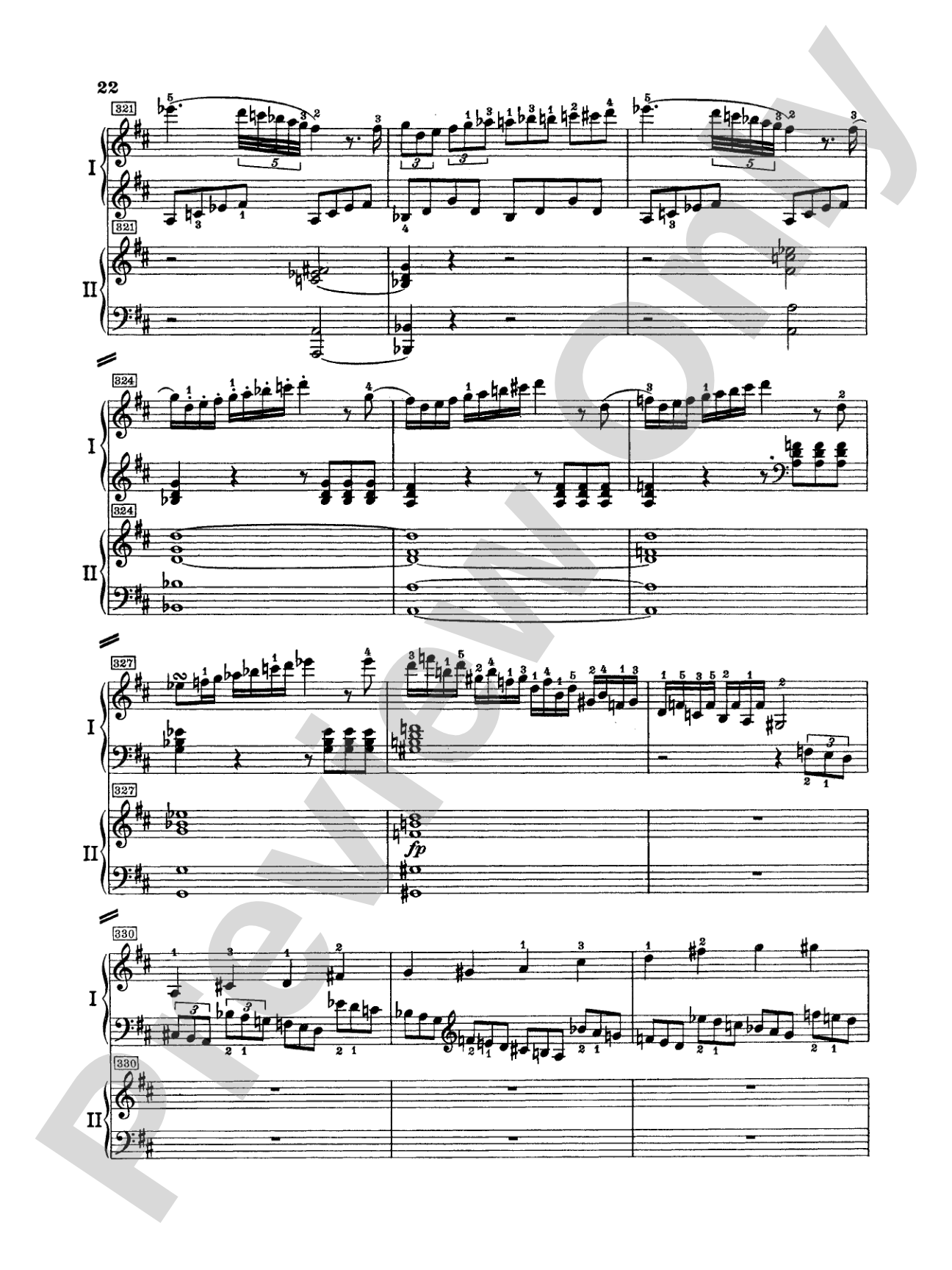 Mozart: Piano Concerto No. 26 in D Major, K. 537: Piano Duo (2 Pianos, 4 Hands) Book (2 copies required)