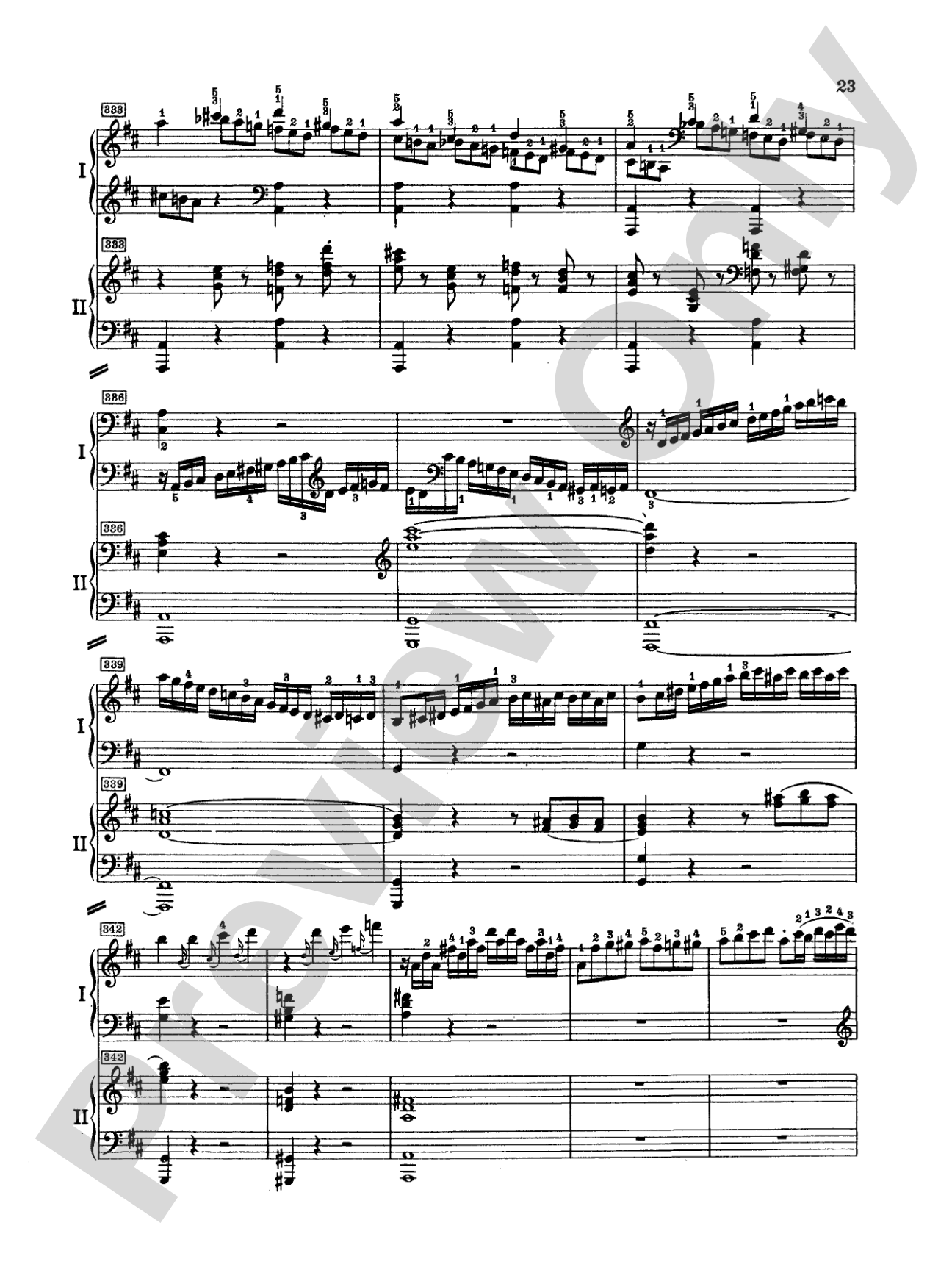 Mozart: Piano Concerto No. 26 in D Major, K. 537: Piano Duo (2 Pianos, 4 Hands) Book (2 copies required)