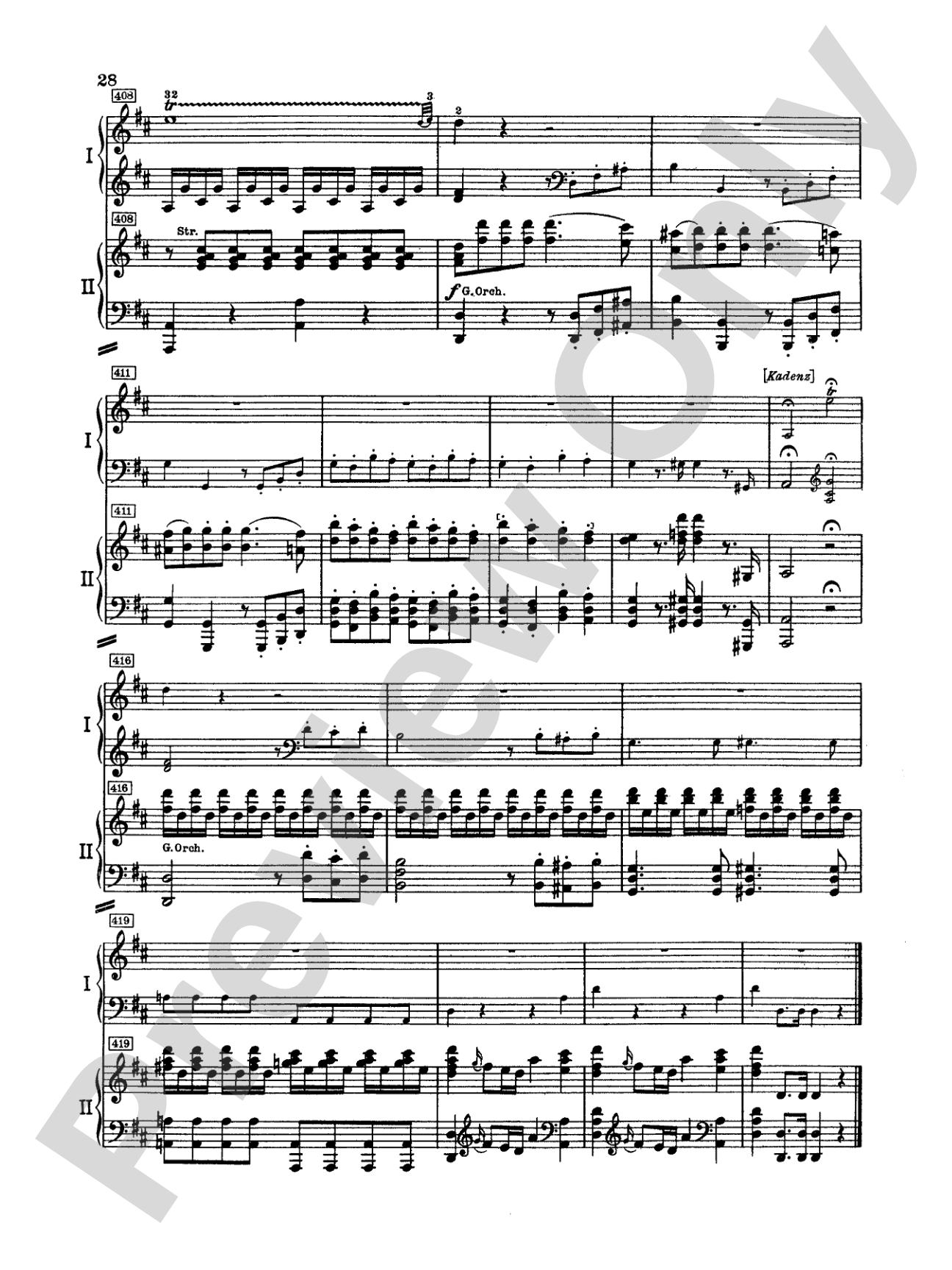 Mozart: Piano Concerto No. 26 in D Major, K. 537: Piano Duo (2 Pianos, 4 Hands) Book (2 copies required)