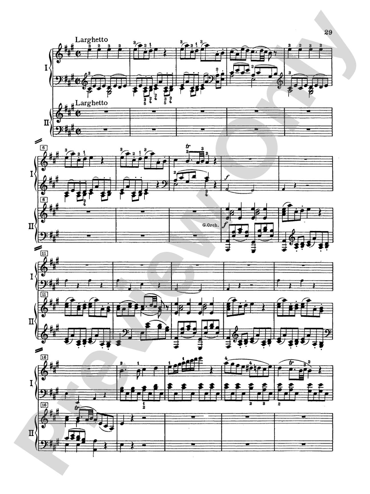 Mozart: Piano Concerto No. 26 in D Major, K. 537: Piano Duo (2 Pianos, 4 Hands) Book (2 copies required)