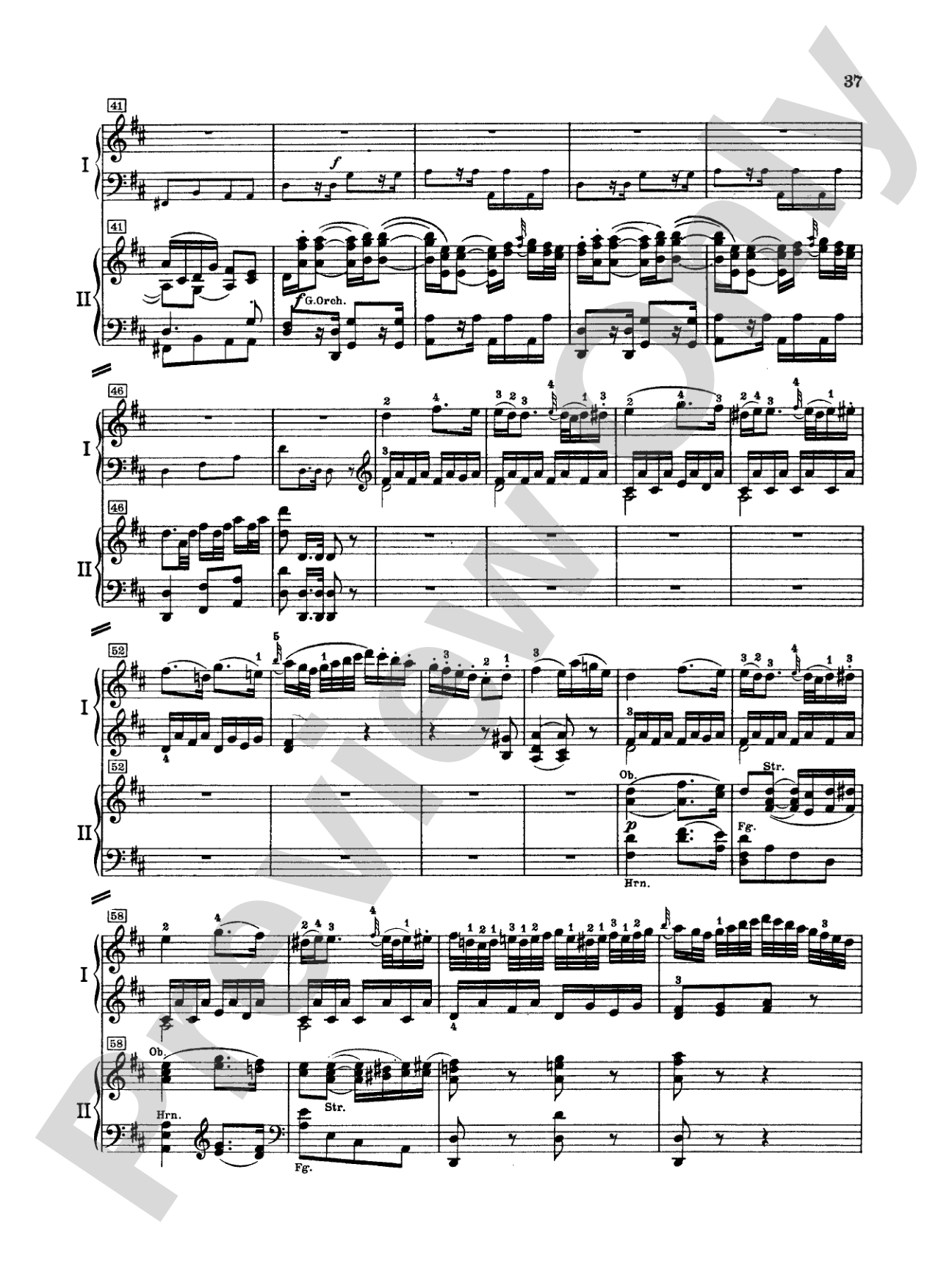 Mozart: Piano Concerto No. 26 in D Major, K. 537: Piano Duo (2 Pianos, 4 Hands) Book (2 copies required)