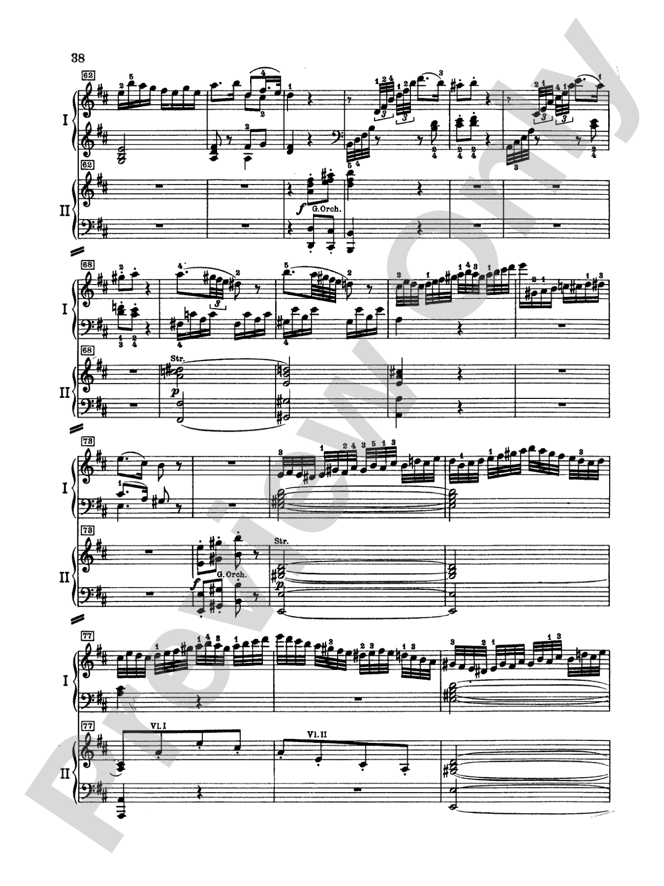 Mozart: Piano Concerto No. 26 in D Major, K. 537: Piano Duo (2 Pianos, 4 Hands) Book (2 copies required)