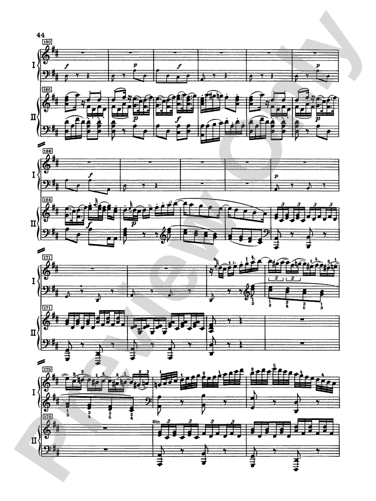 Mozart: Piano Concerto No. 26 in D Major, K. 537: Piano Duo (2 Pianos, 4 Hands) Book (2 copies required)