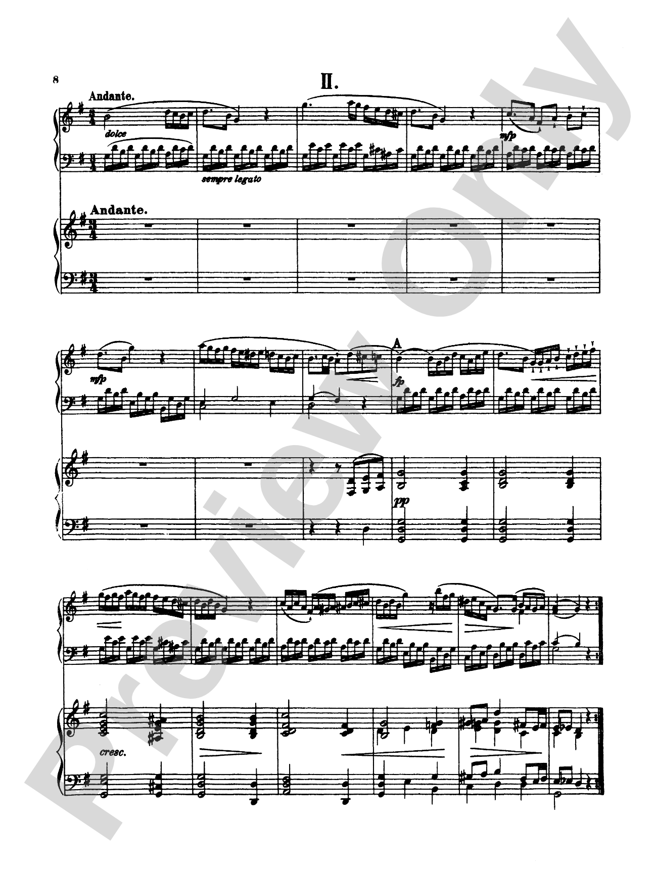 Mozart: Sonata in C Major, K. 545 (Arr. Edvard Grieg): Piano Duo (2 Pianos, 4 Hands) Book (2 copies required)