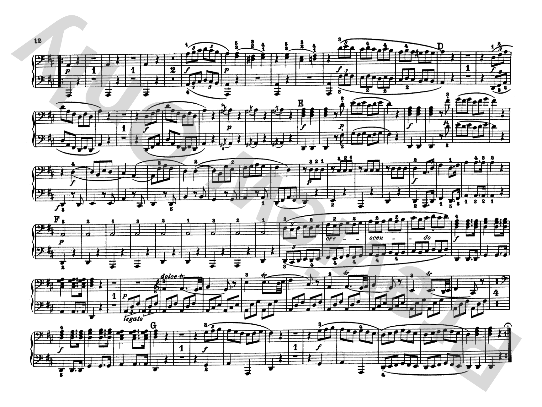 Mozart: Original Compositions for Four Hands: Piano Duet (1 Piano, 4 Hands) Comb Bound Book