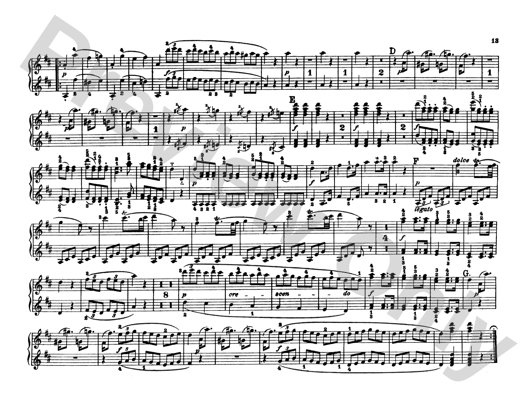 Mozart: Original Compositions for Four Hands: Piano Duet (1 Piano, 4 Hands) Comb Bound Book